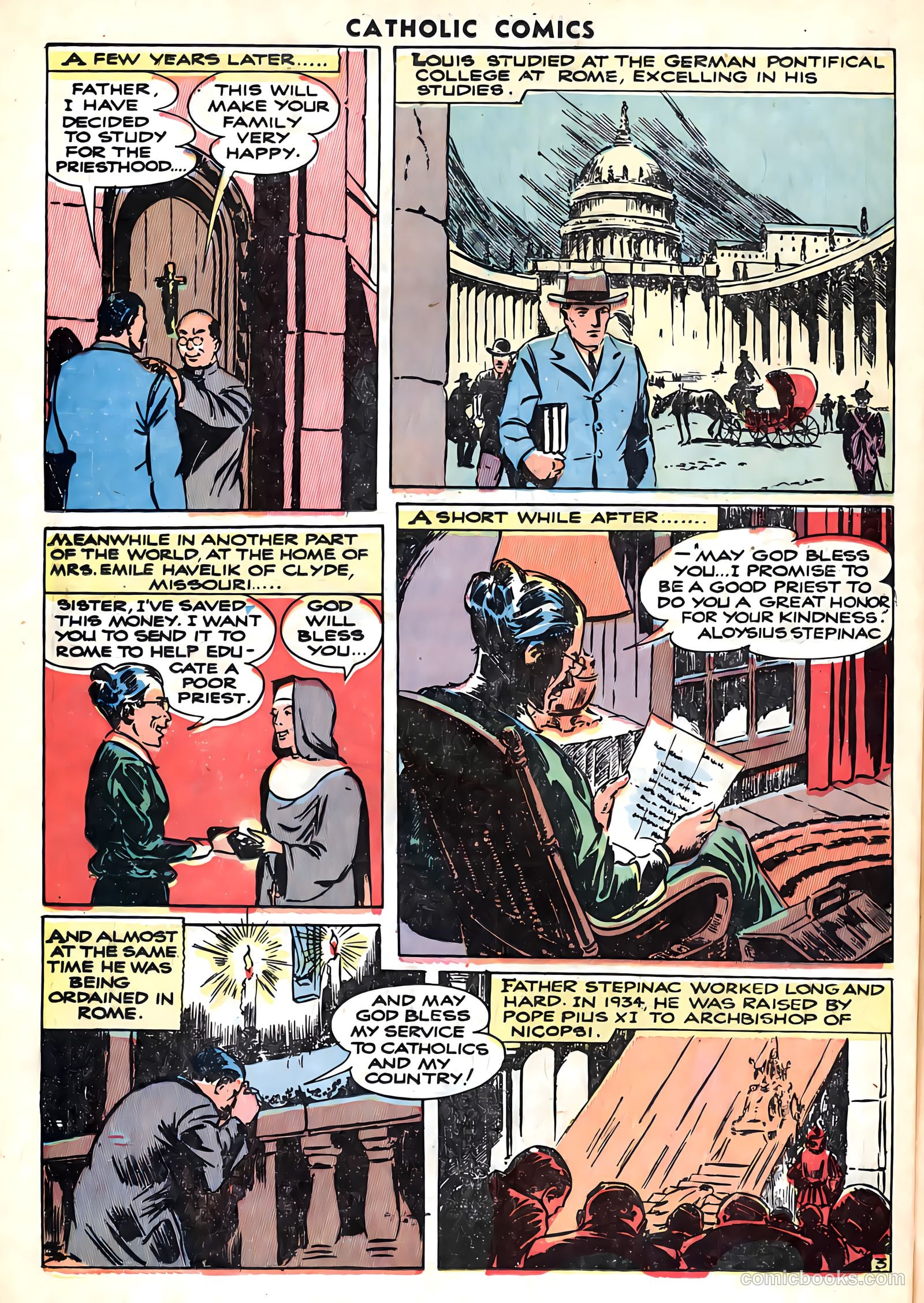 Catholic Comics #8 (1949) — page 38 of 53