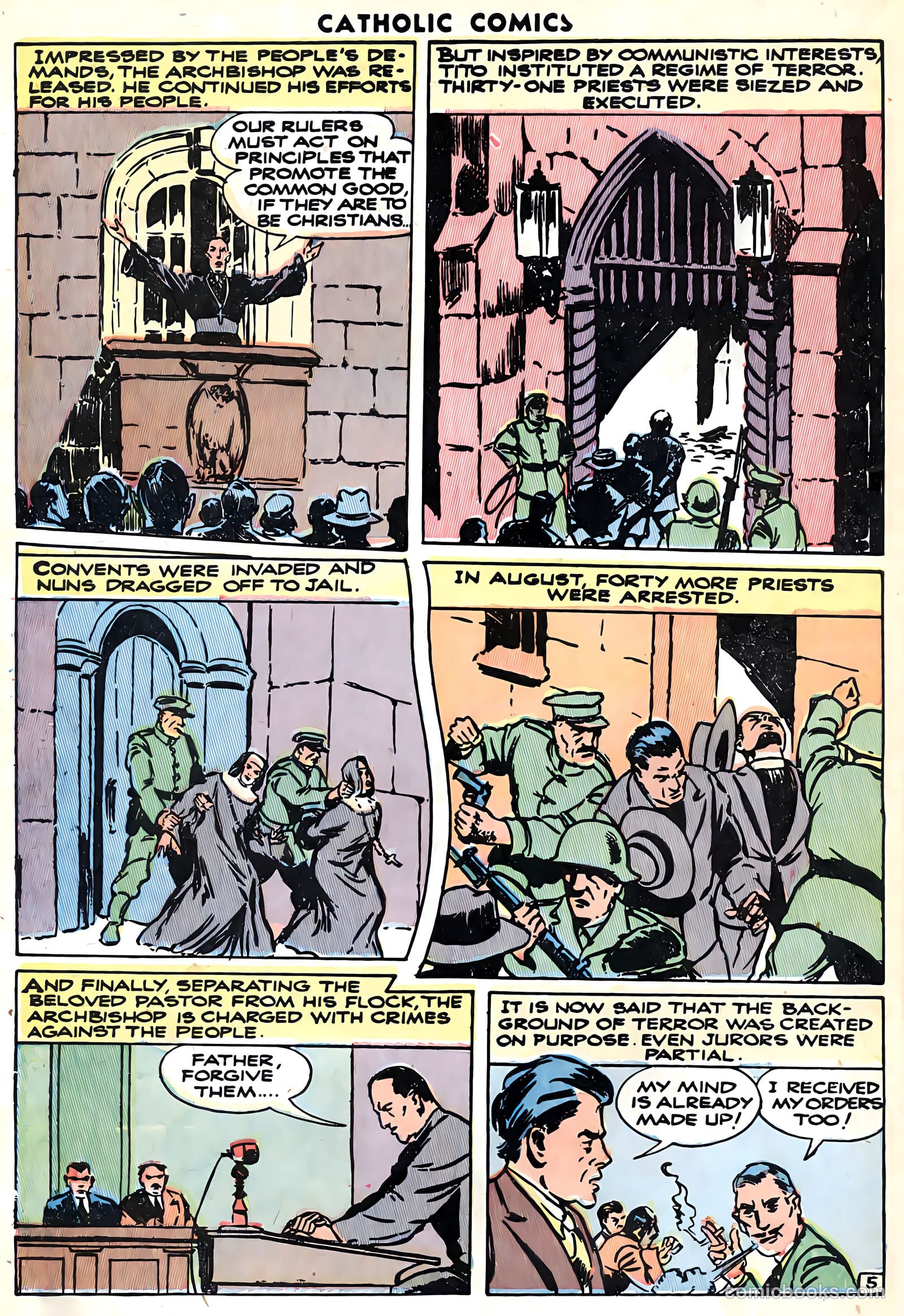 Catholic Comics #8 (1949) — page 40 of 53