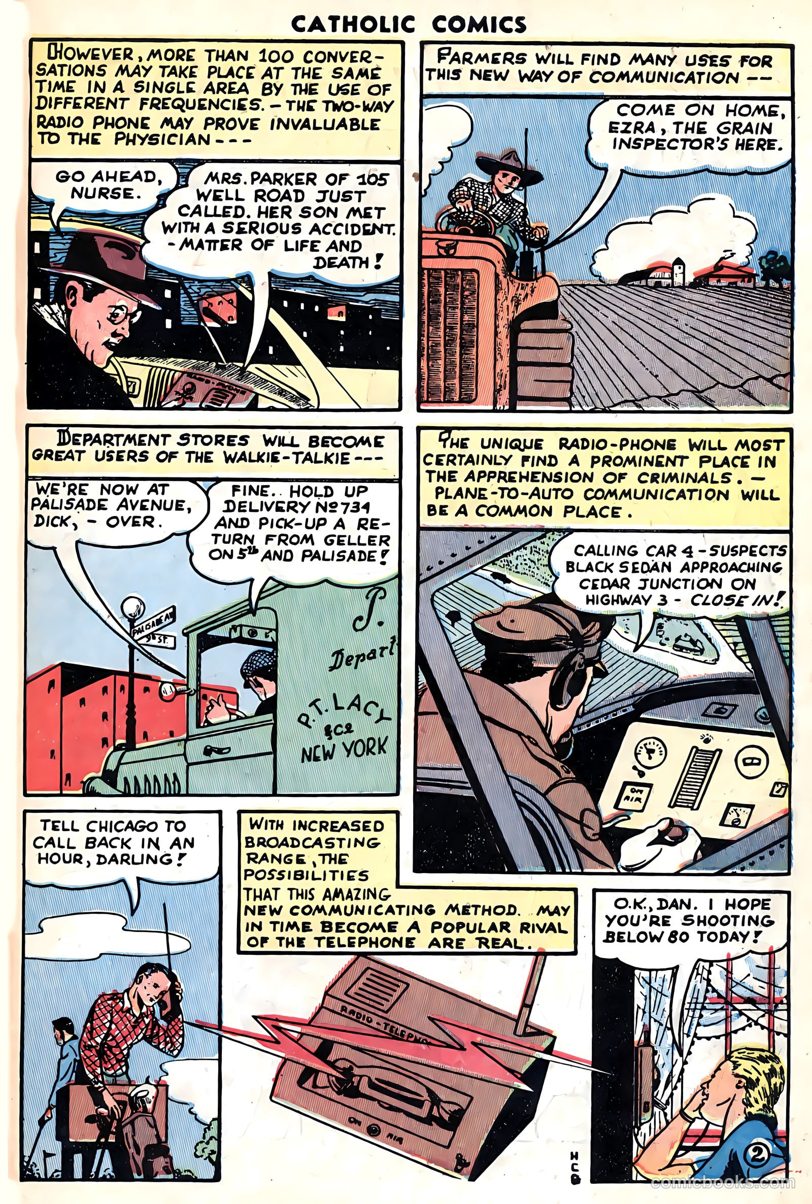 Catholic Comics #8 (1949) — page 43 of 53