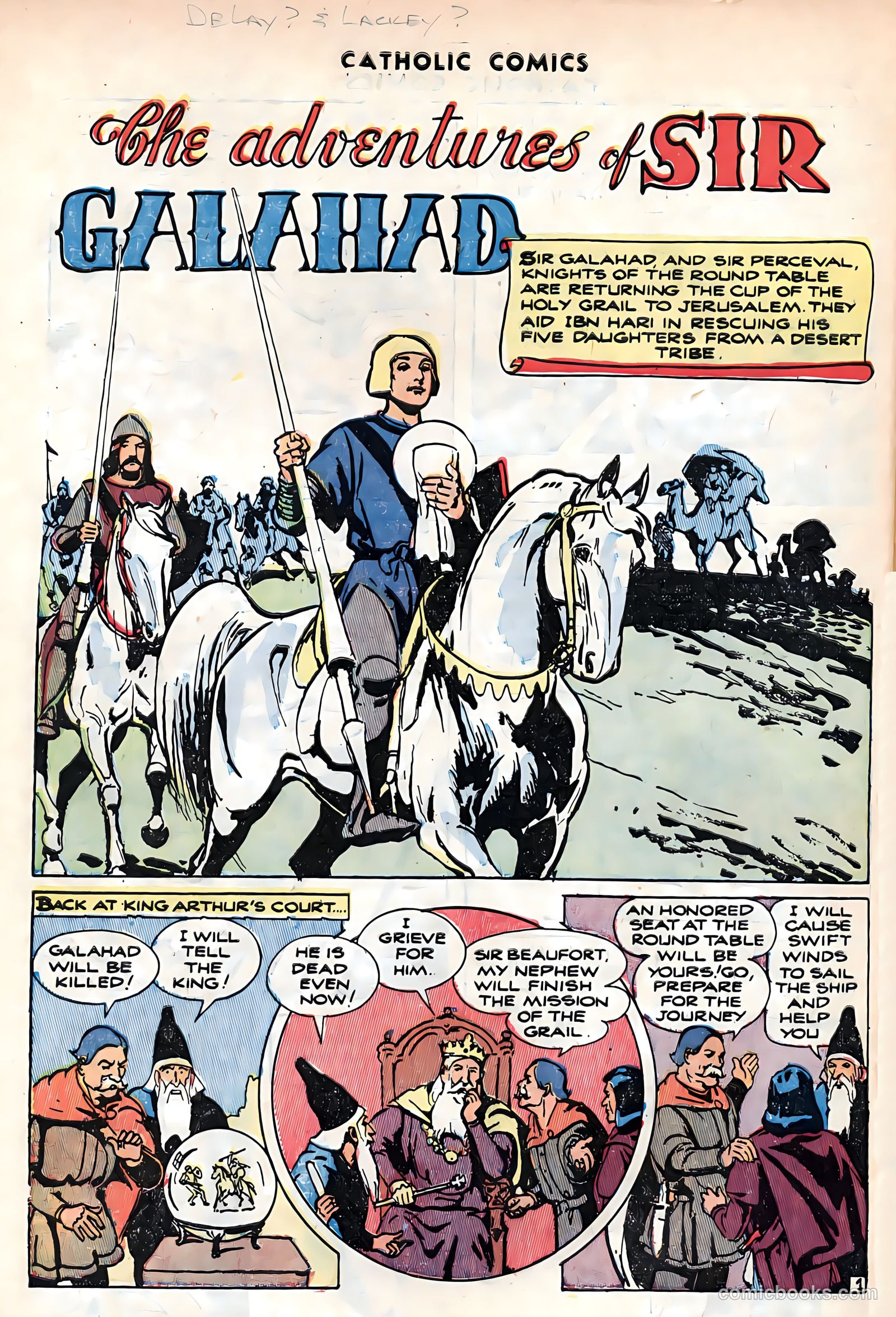 Catholic Comics #8 (1949) — page 44 of 53