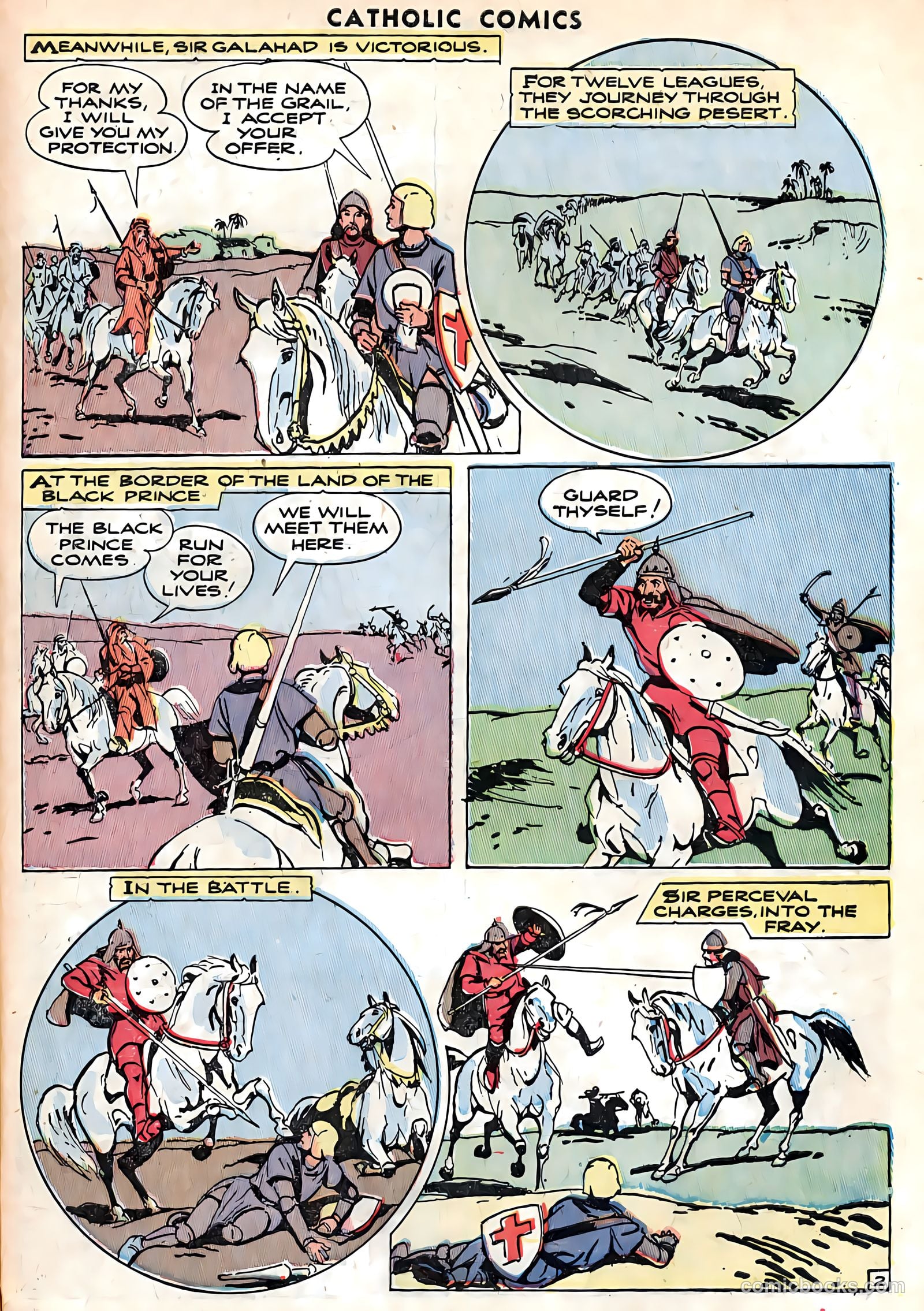 Catholic Comics #8 (1949) — page 45 of 53