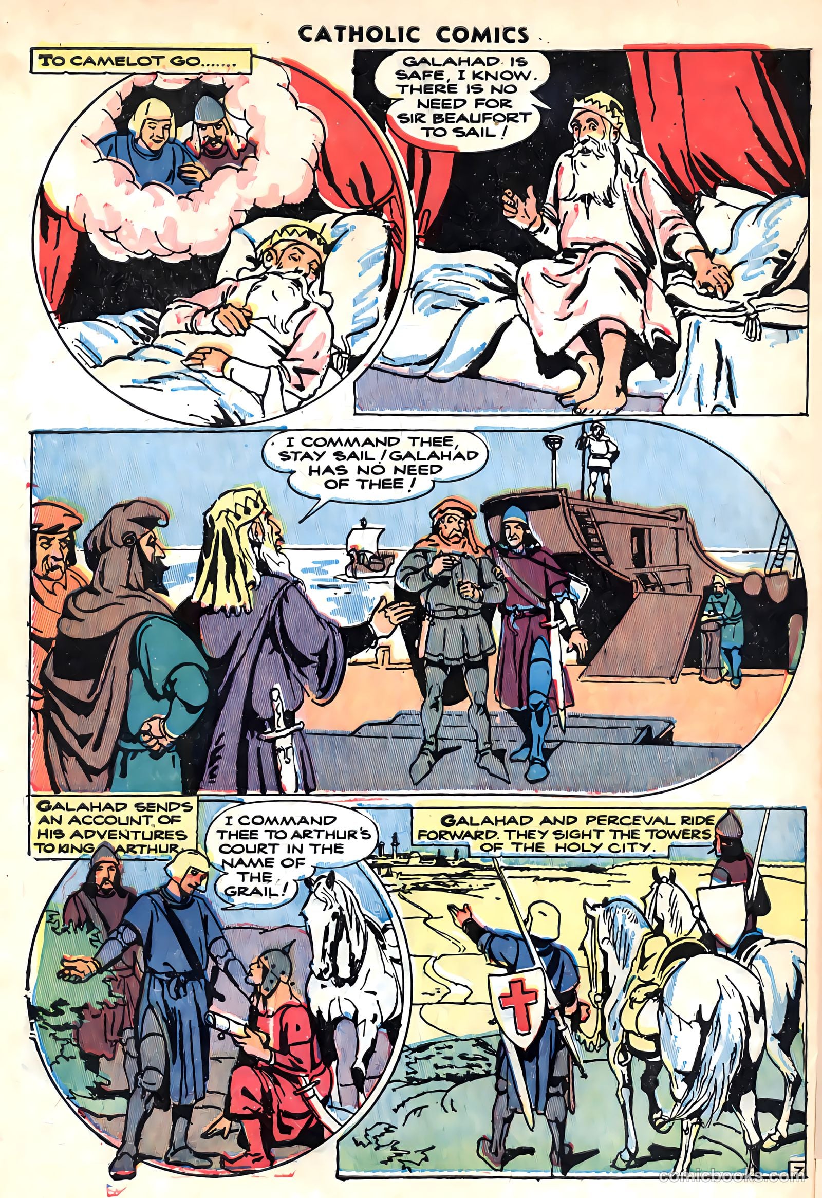 Catholic Comics #8 (1949) — page 50 of 53