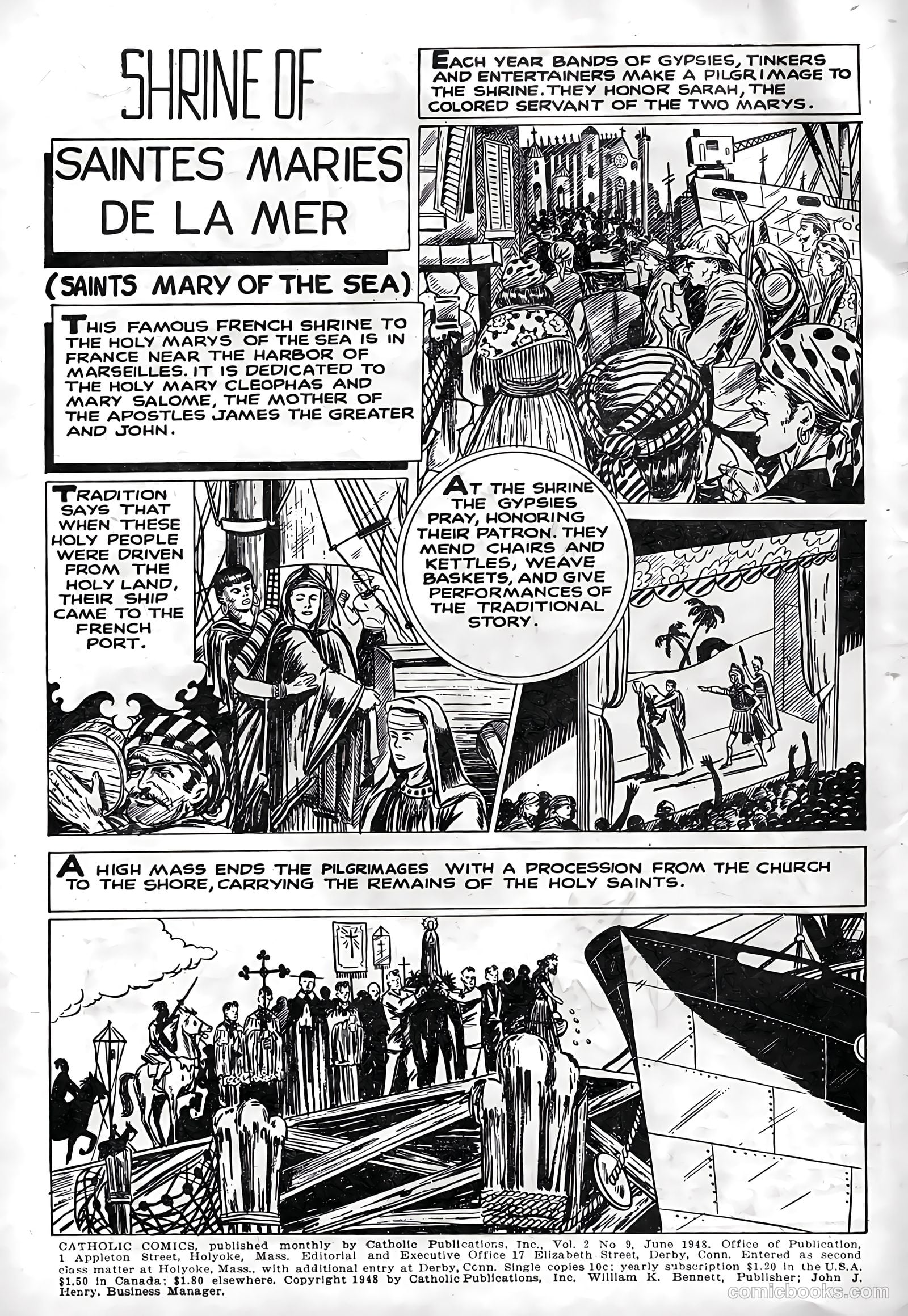 Catholic Comics #9 (1948) — page 2 of 36