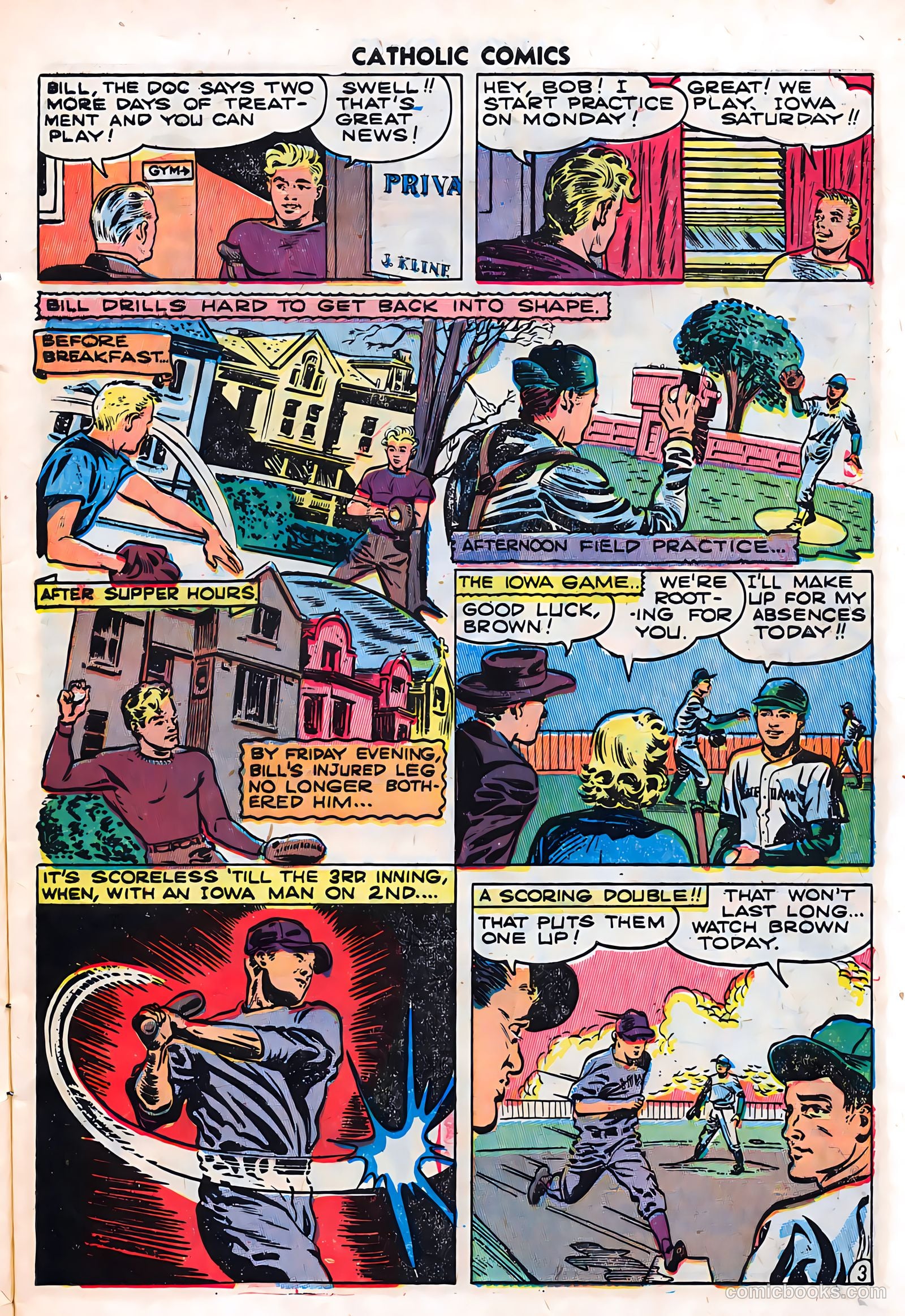 Catholic Comics #9 (1948) — page 5 of 36