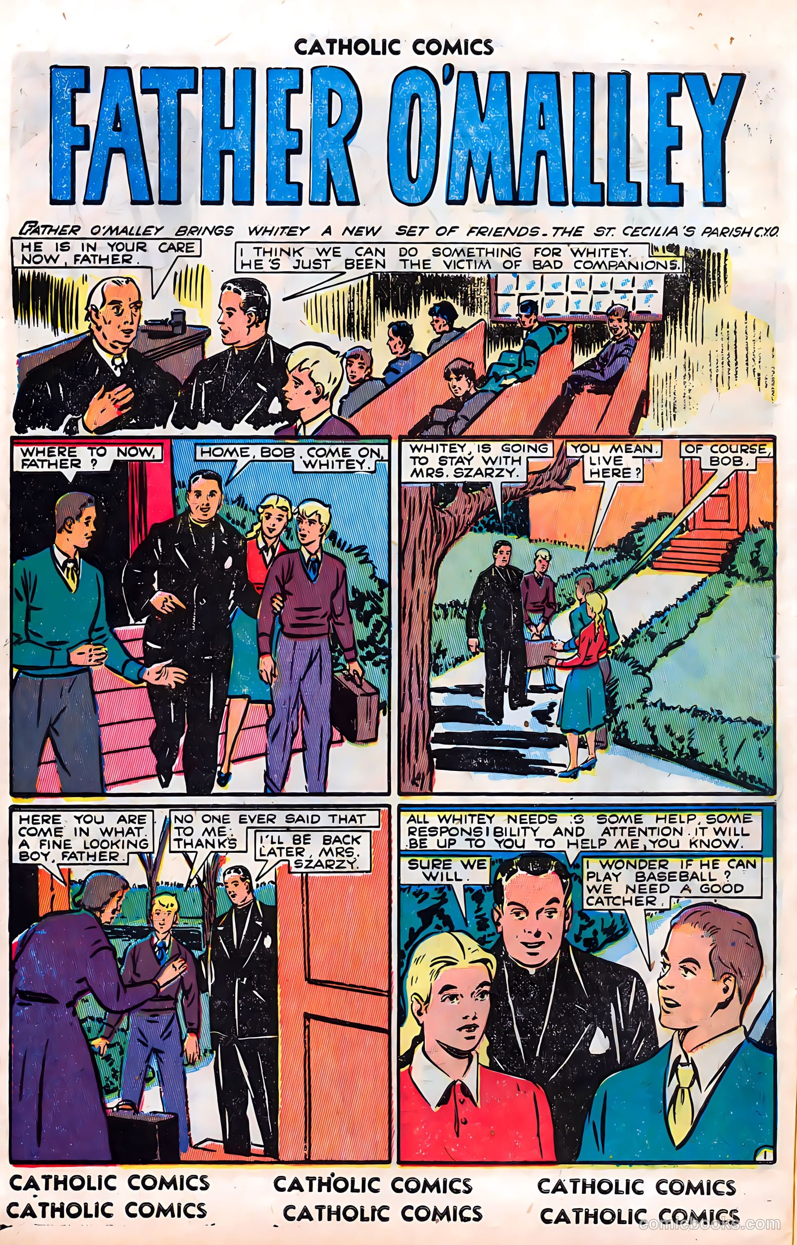Catholic Comics #9 (1948) — page 8 of 36