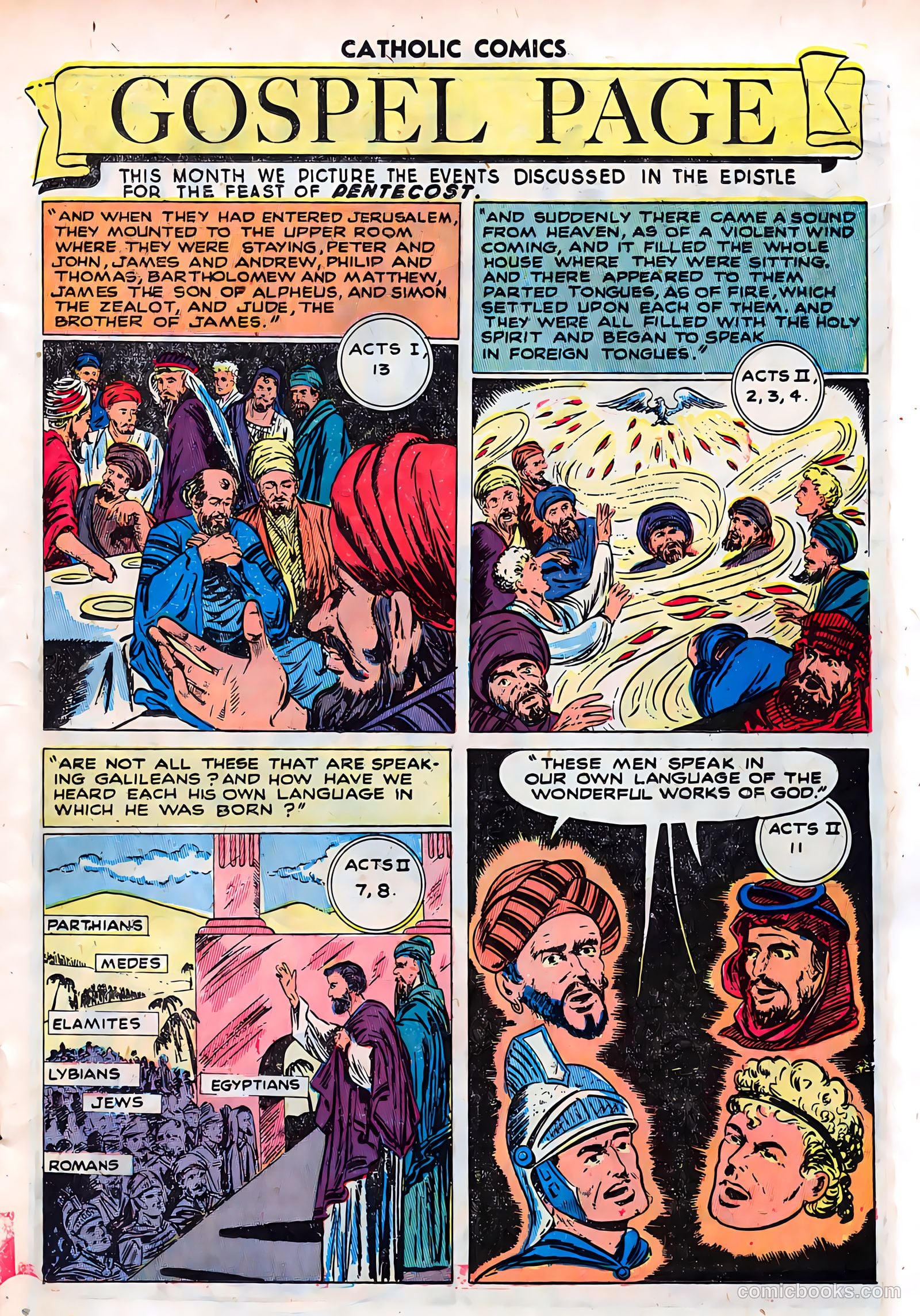 Catholic Comics #9 (1948) — page 13 of 36