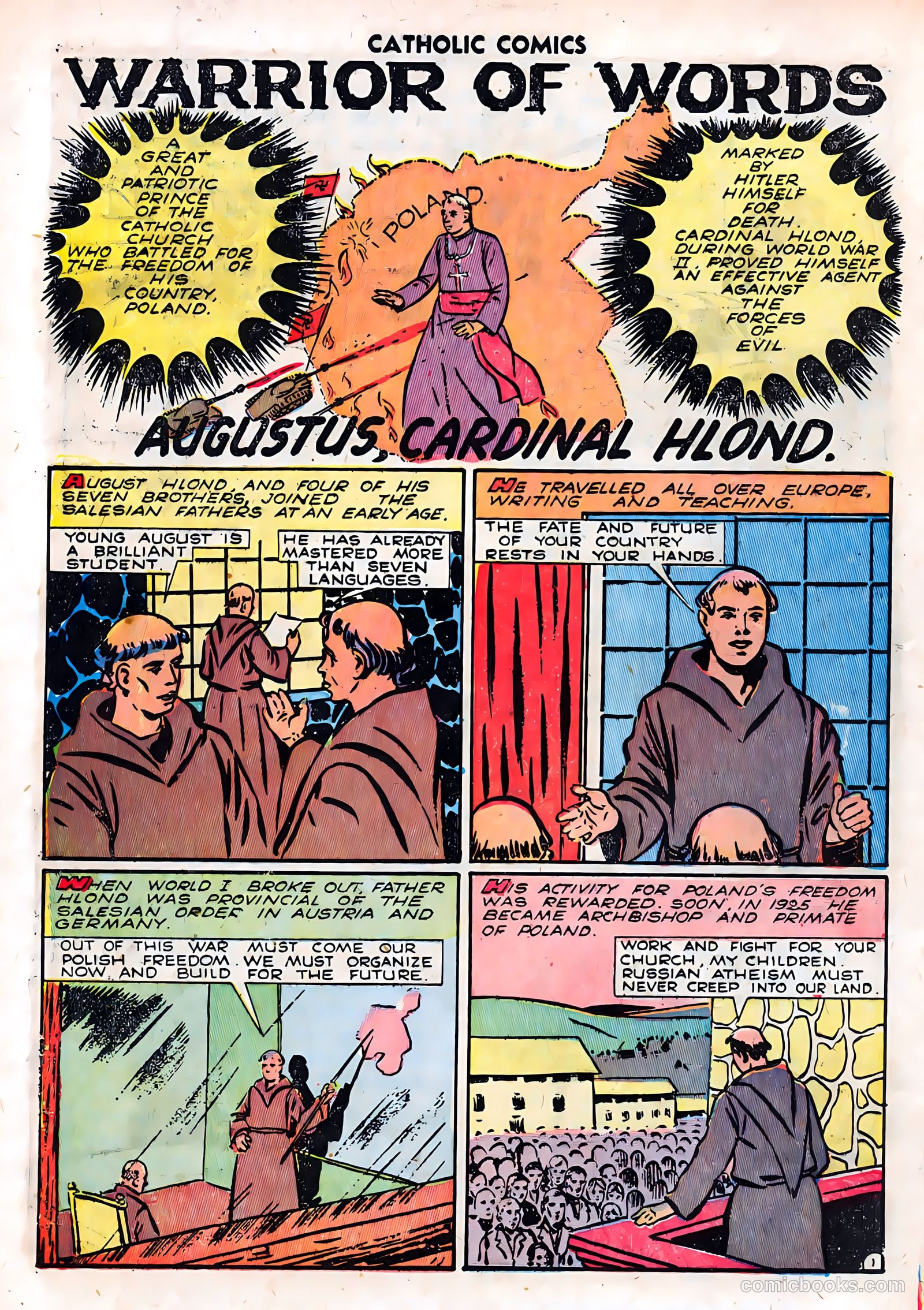 Catholic Comics #9 (1948) — page 20 of 36