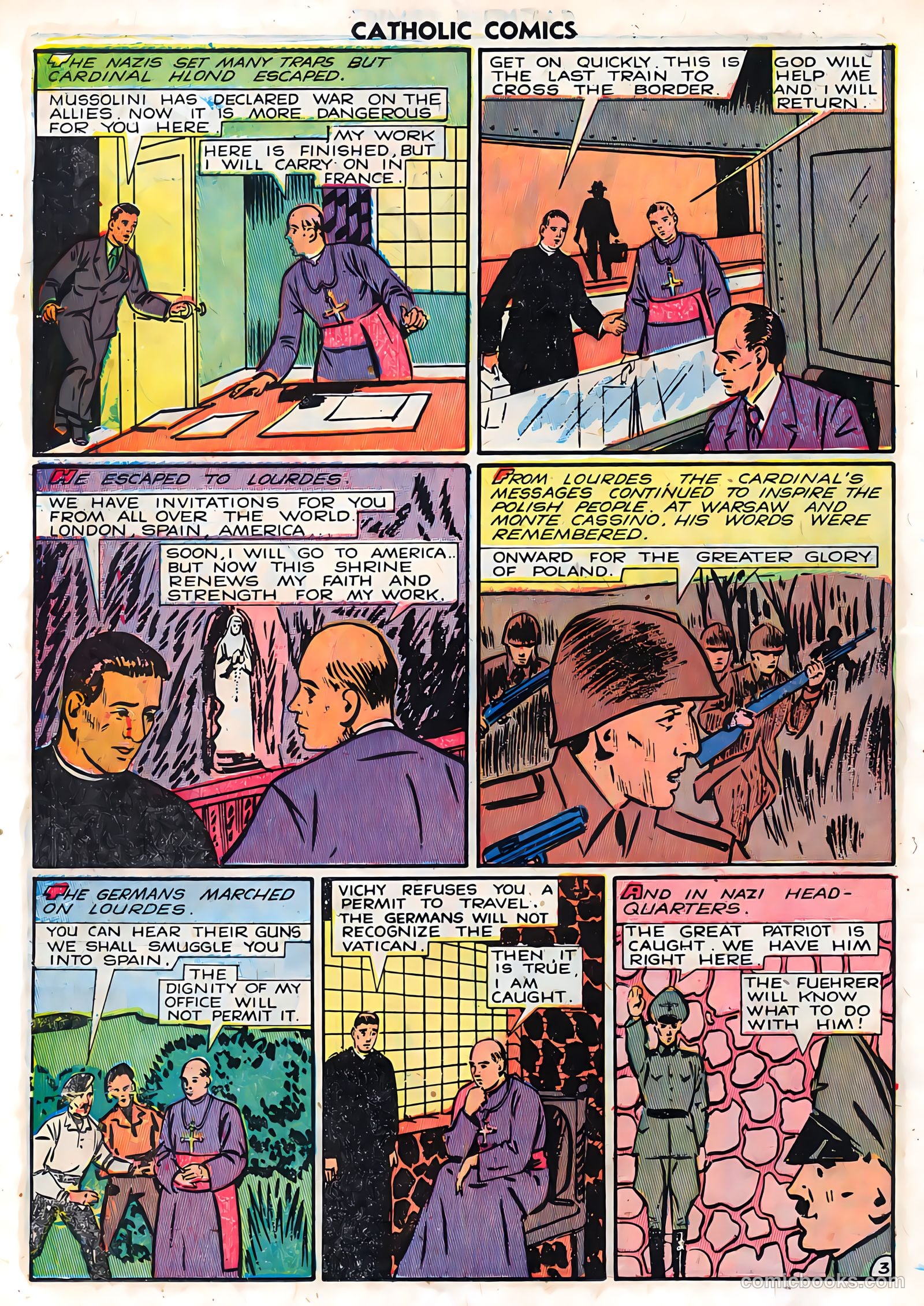 Catholic Comics #9 (1948) — page 22 of 36