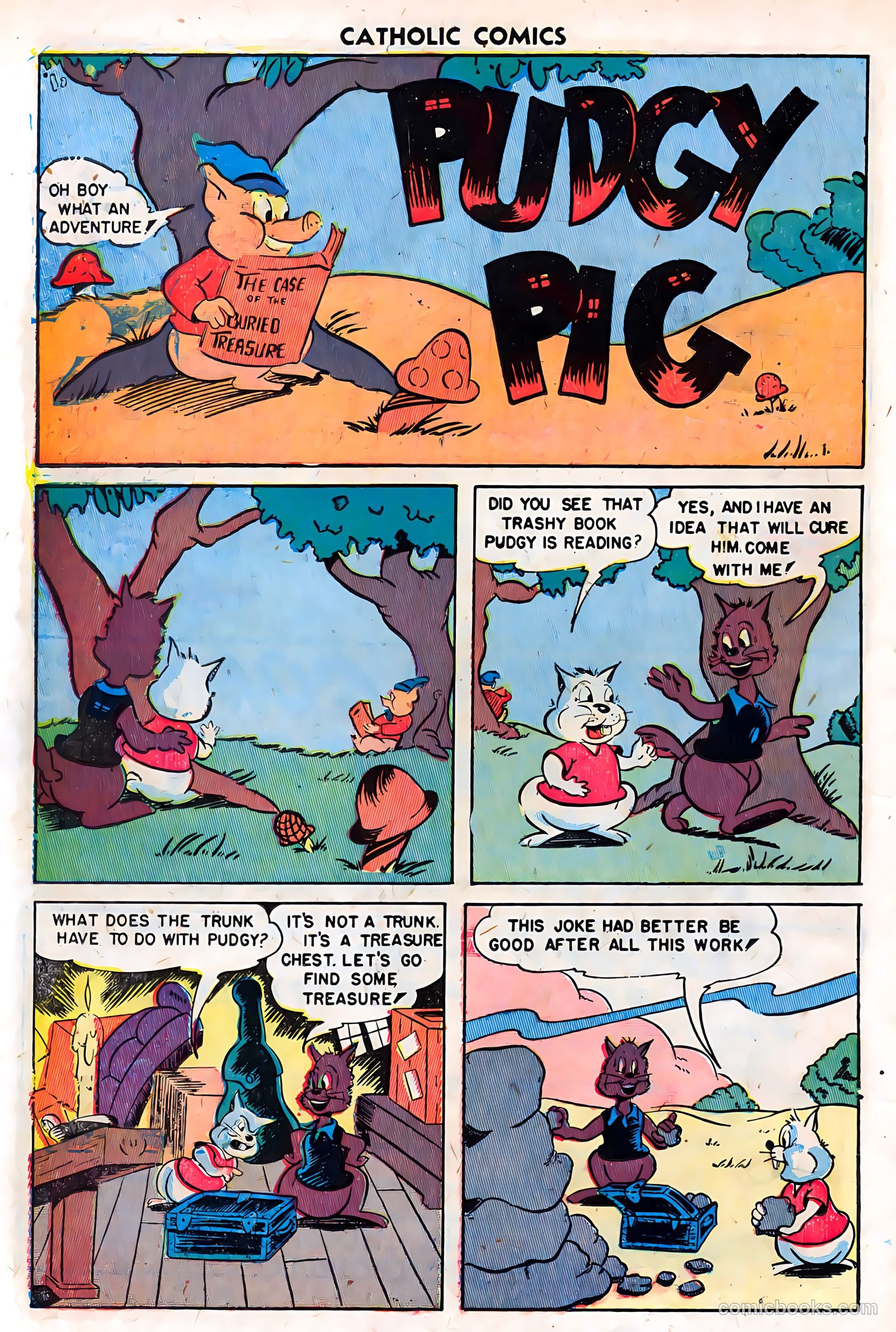 Catholic Comics #9 (1948) — page 26 of 36
