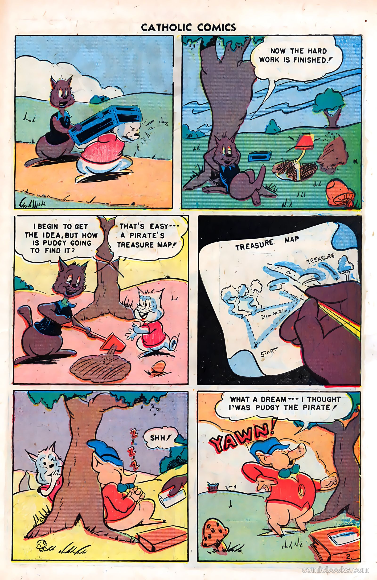 Catholic Comics #9 (1948) — page 27 of 36