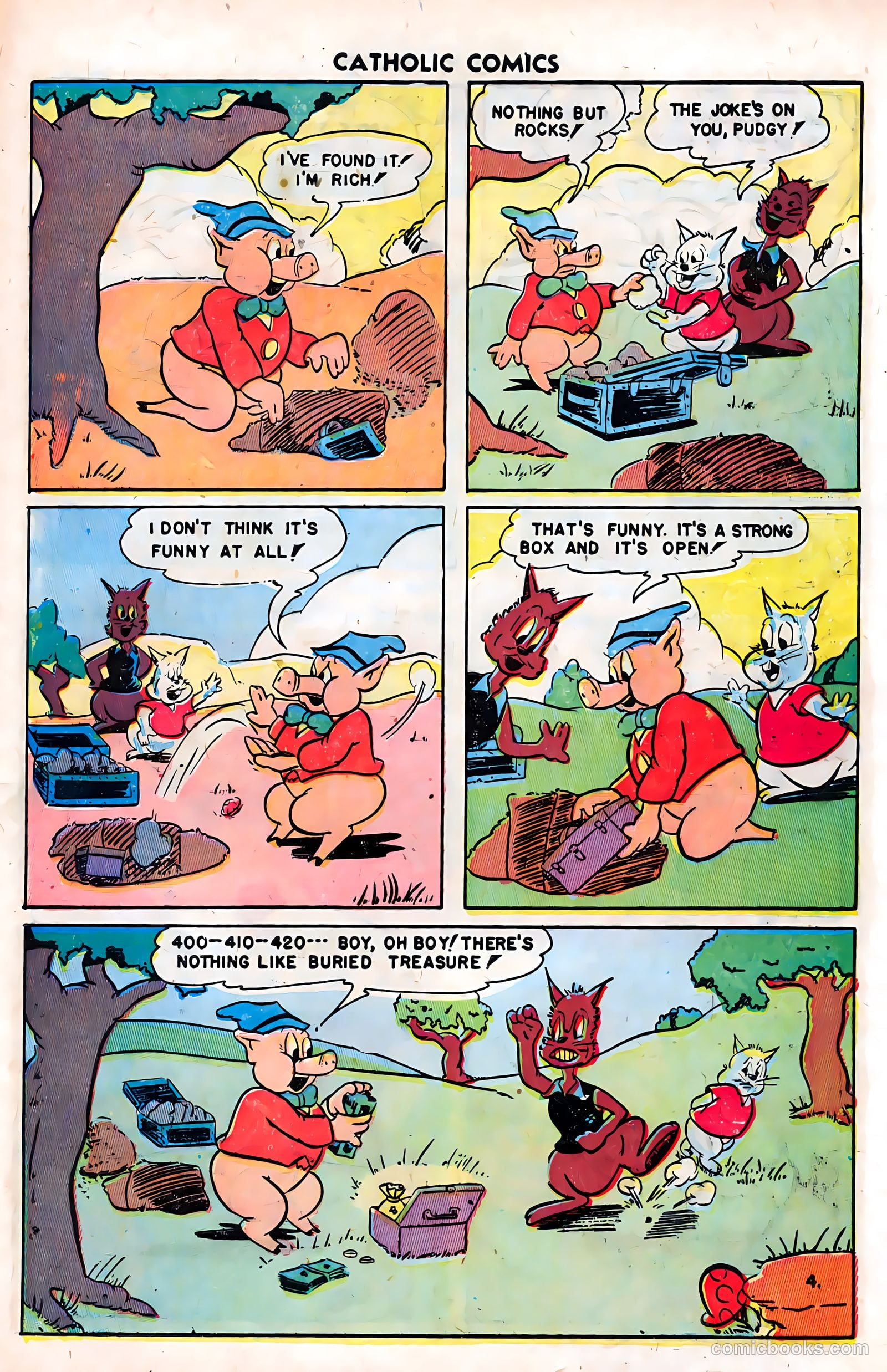 Catholic Comics #9 (1948) — page 29 of 36