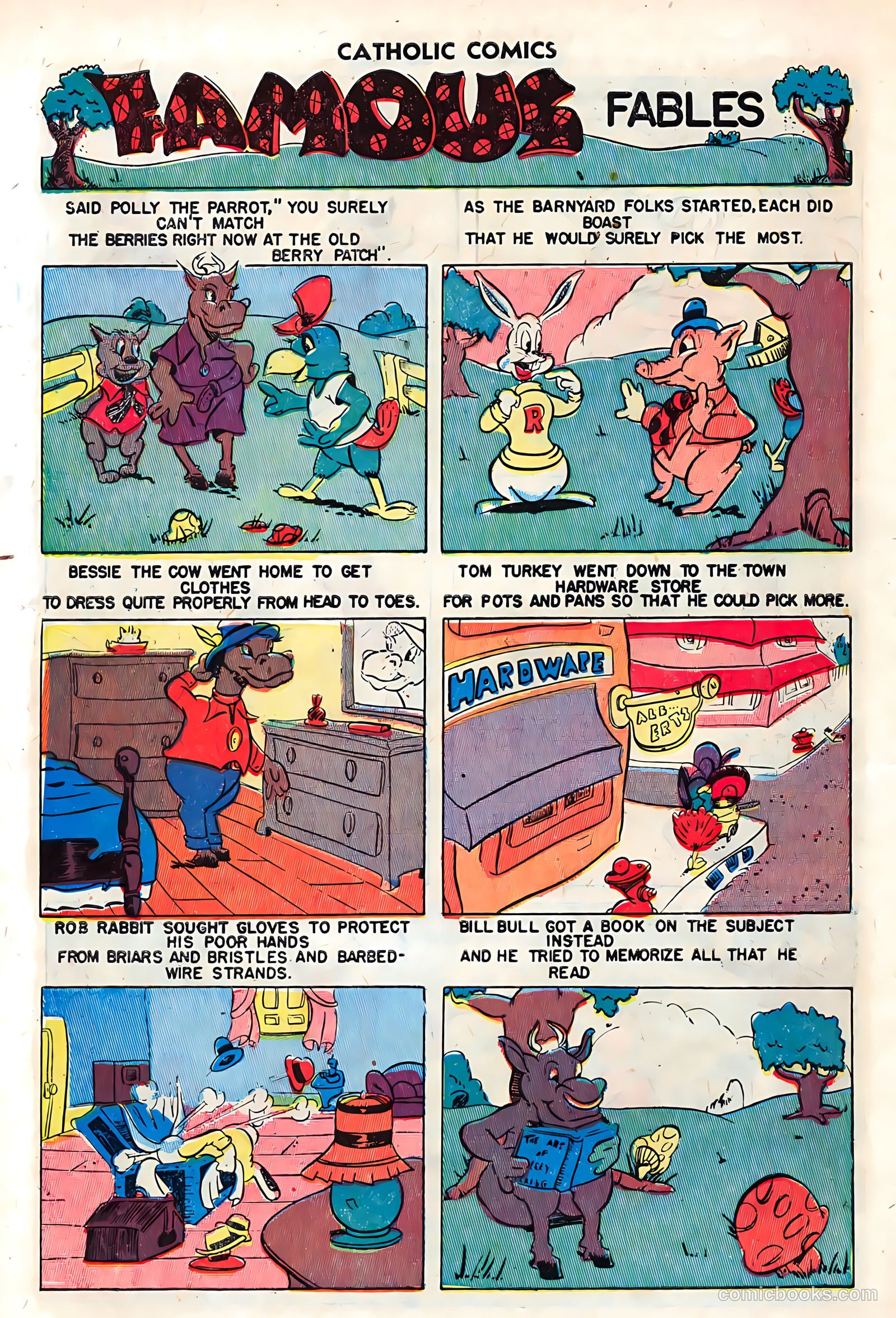 Catholic Comics #9 (1948) — page 30 of 36