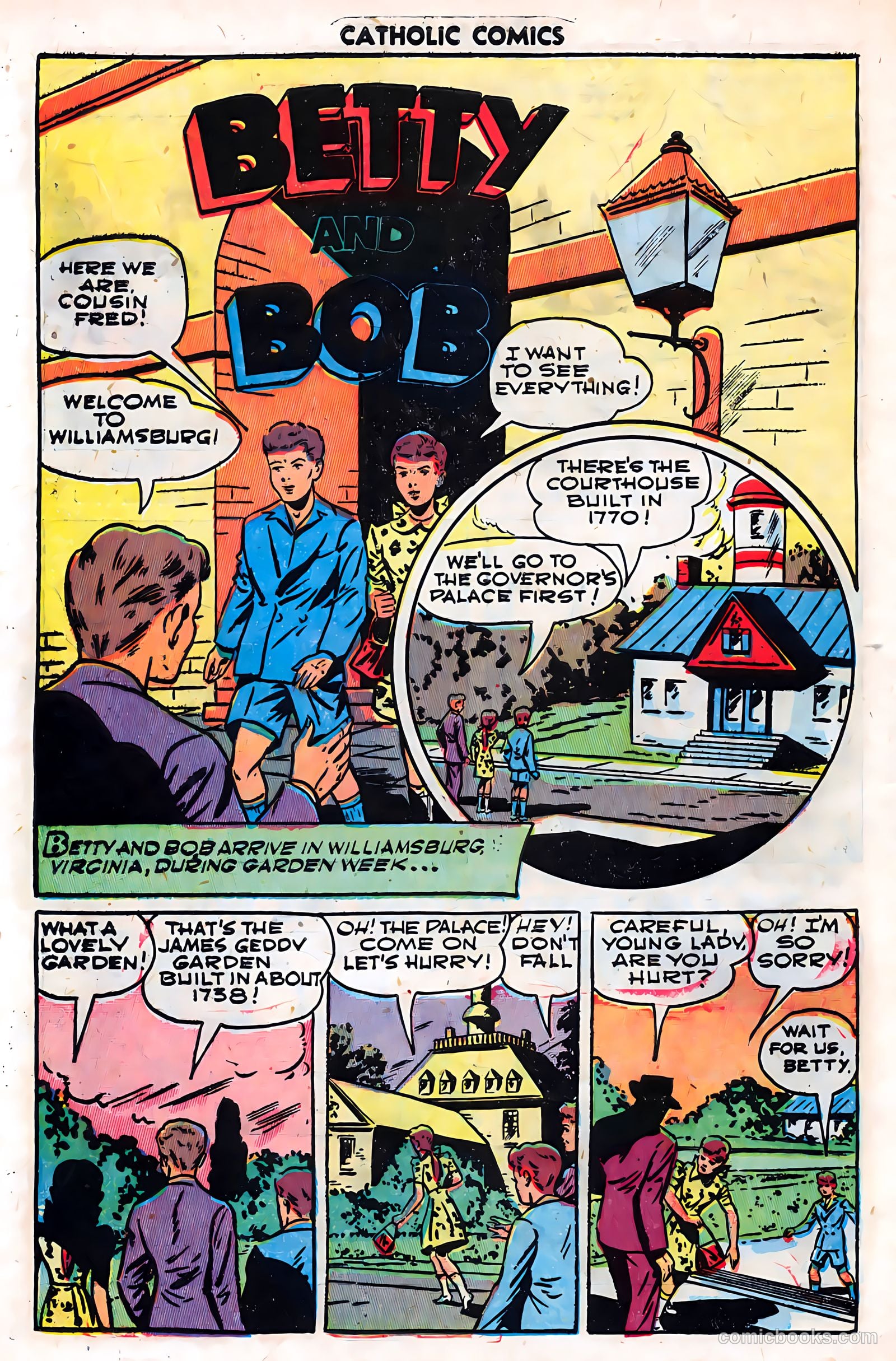 Catholic Comics #9 (1948) — page 32 of 36