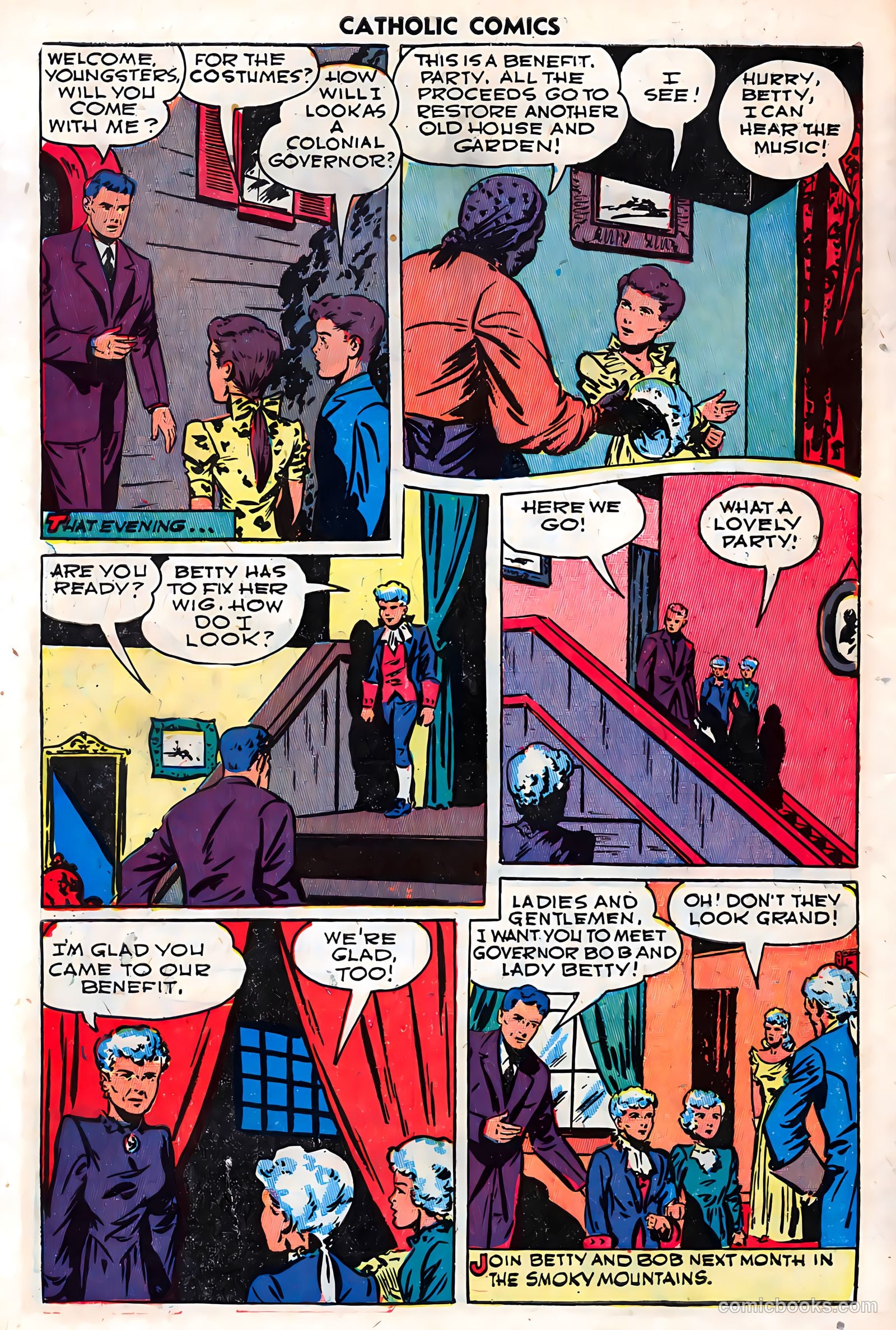 Catholic Comics #9 (1948) — page 34 of 36