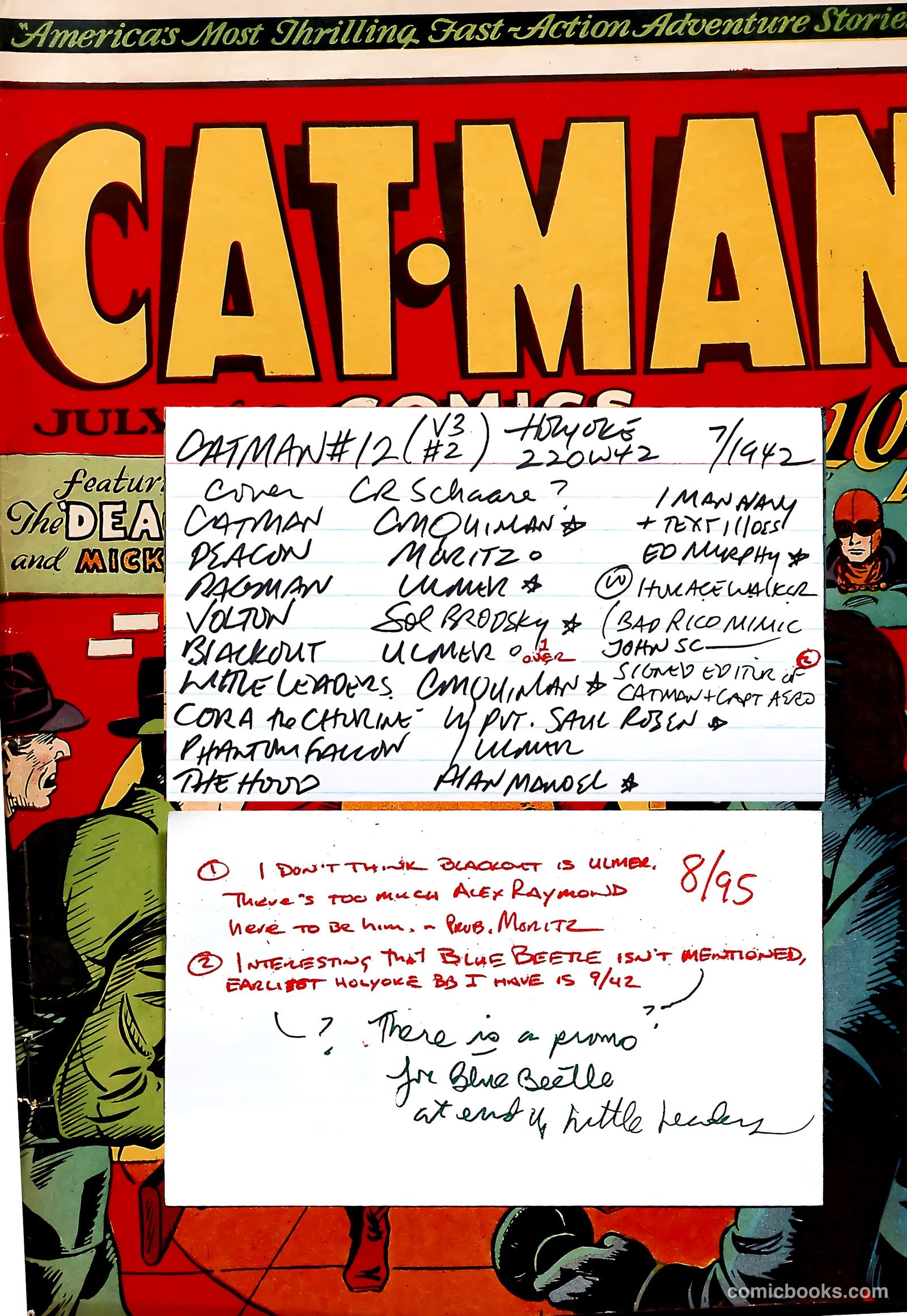 Catman #12 (1965) — page 69 of 69