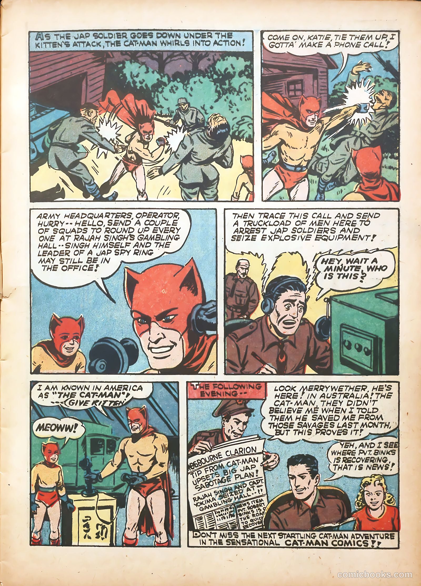 Catman #17 (1943) — page 17 of 69