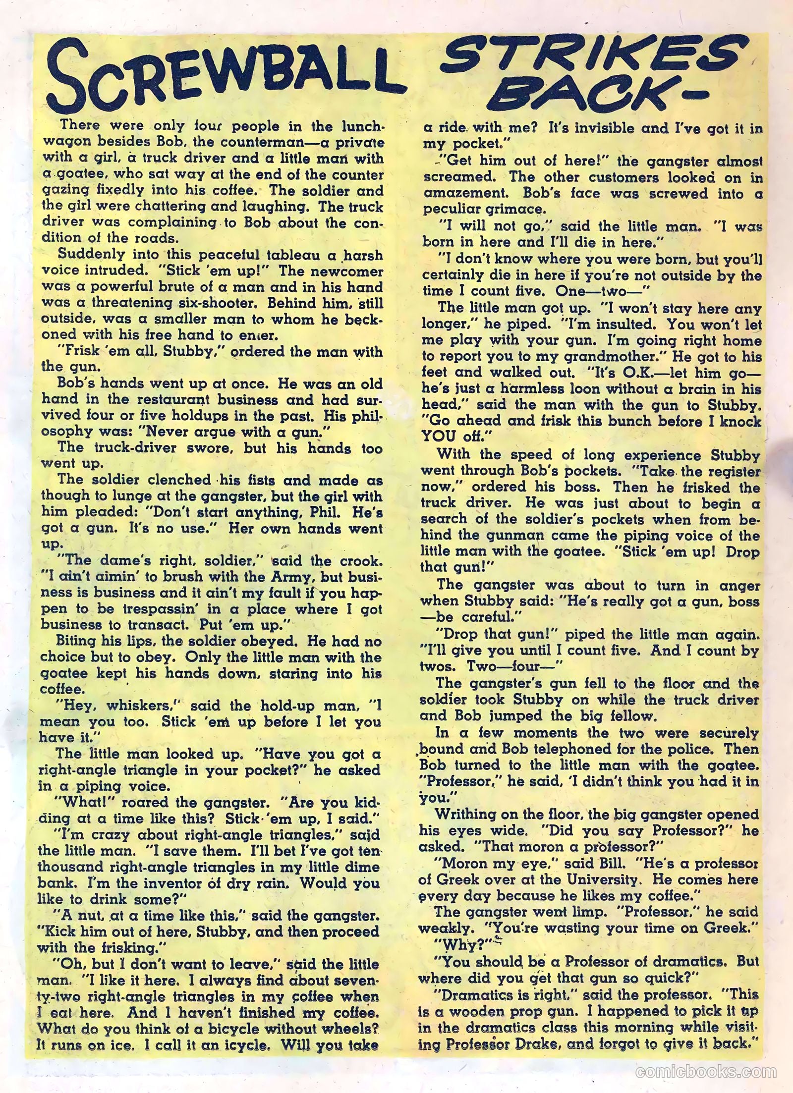 Catman #20 (1961) — page 38 of 60