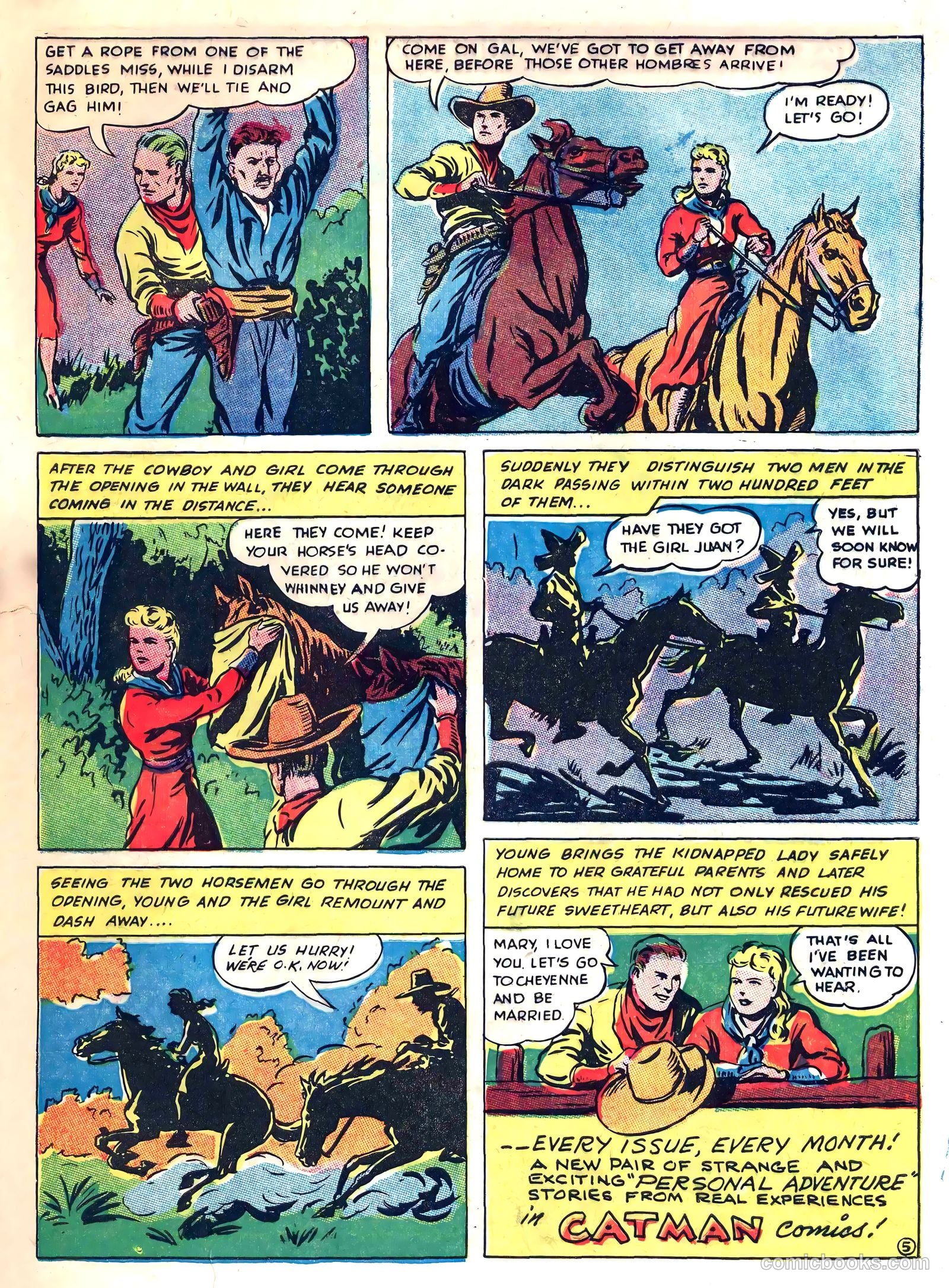 Catman #20 (1961) — page 51 of 60
