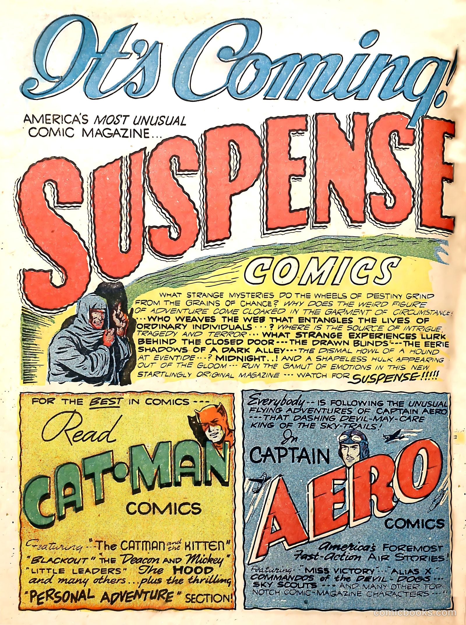 Catman #21 (1961) — page 58 of 60