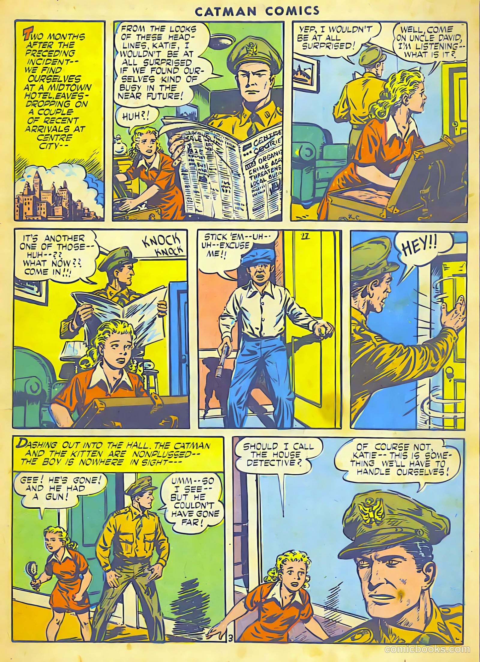 Cat-Man Comics #26 (1941) — page 5 of 53