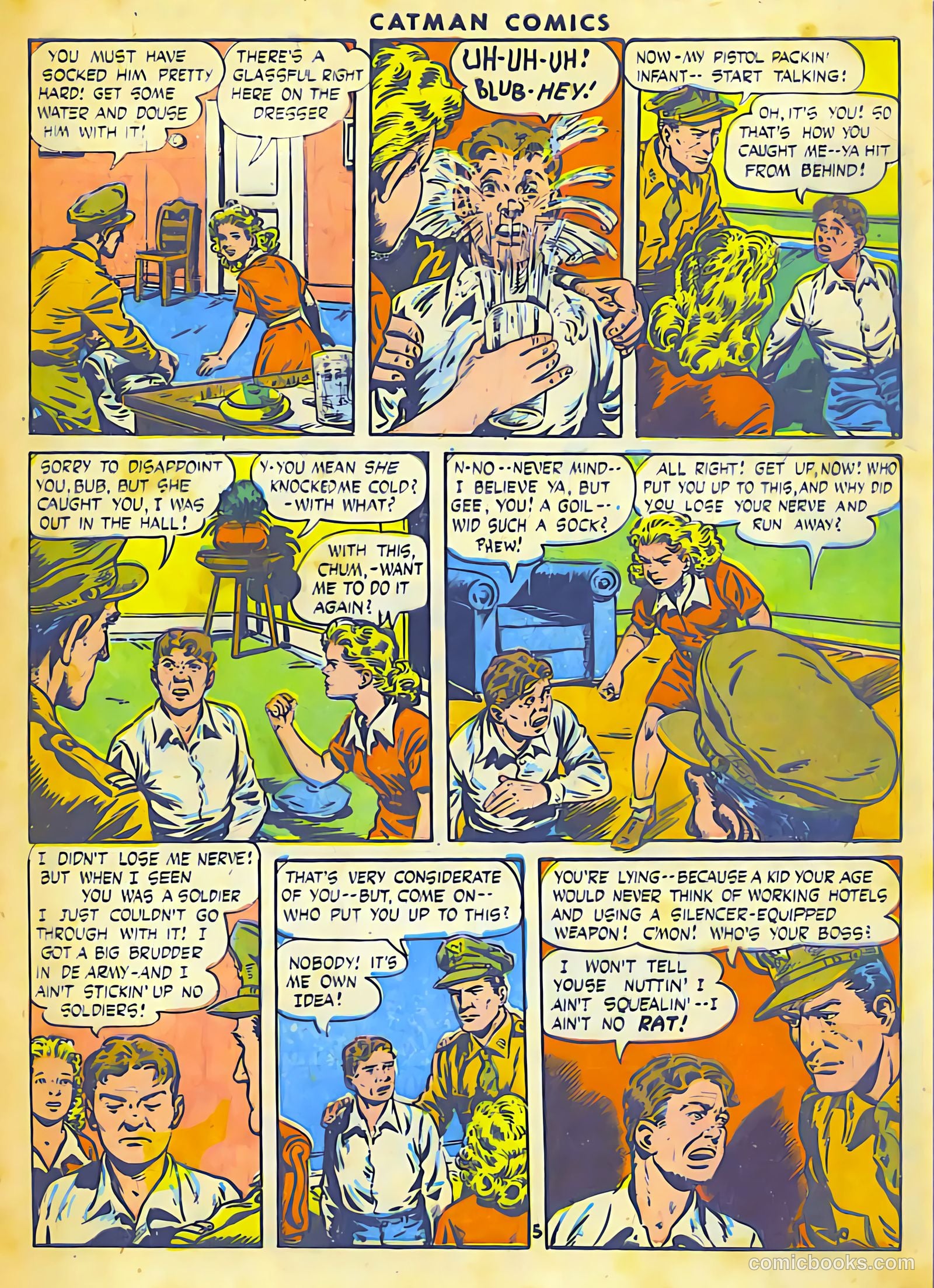 Cat-Man Comics #26 (1941) — page 7 of 53