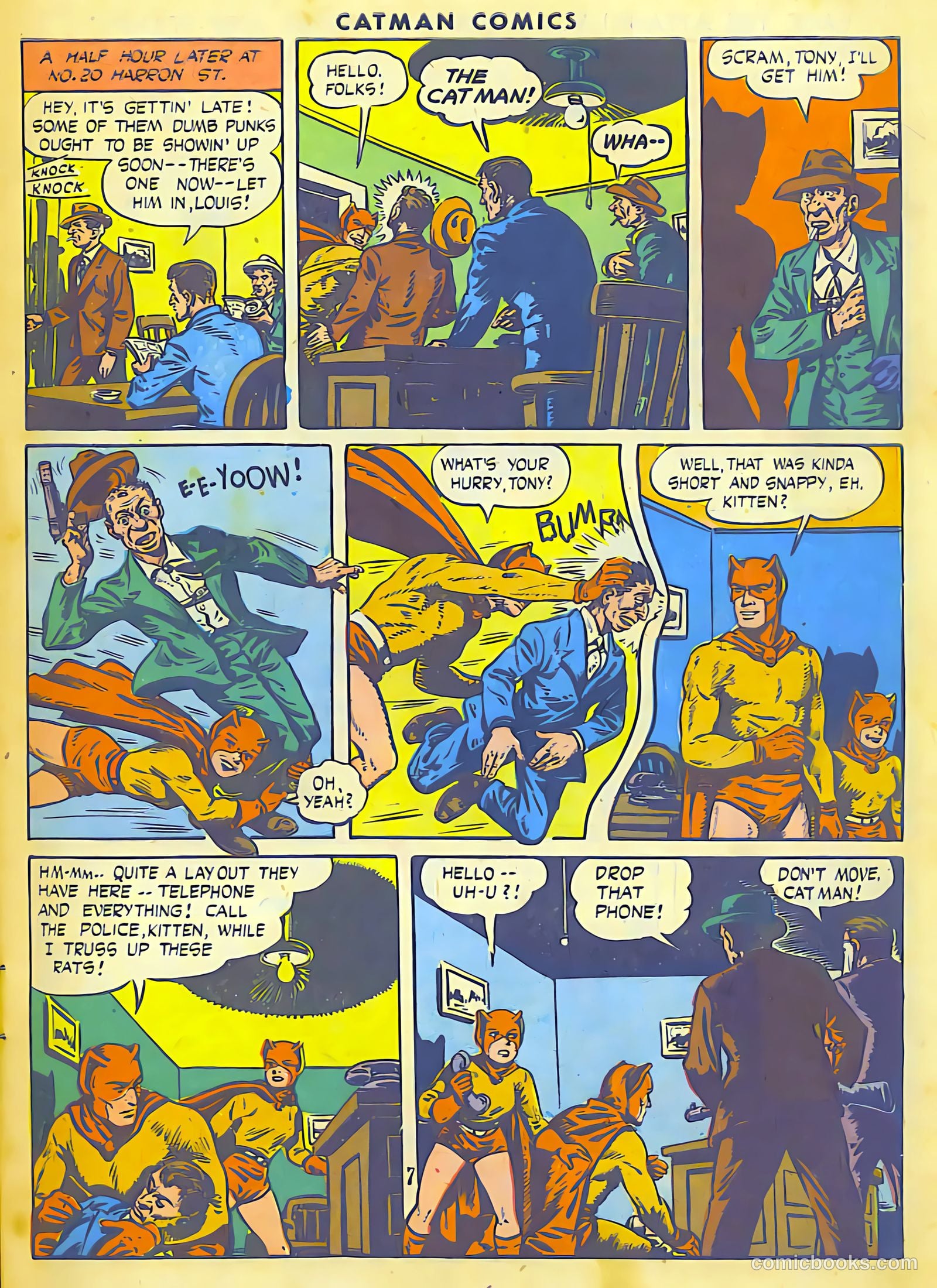 Cat-Man Comics #26 (1941) — page 9 of 53