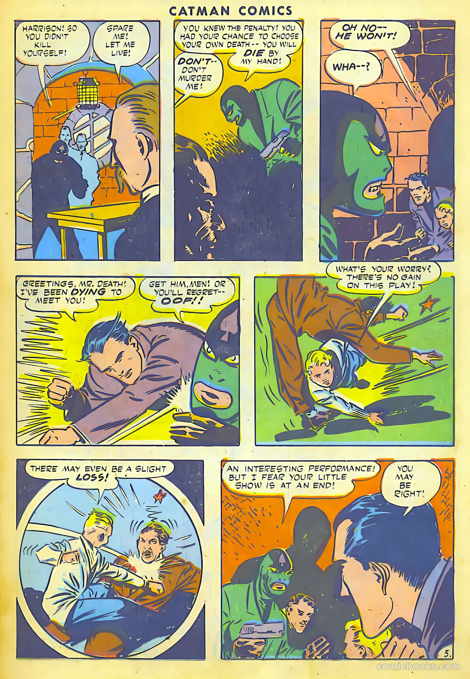 Cat-Man Comics #26 (1941) — page 15 of 53