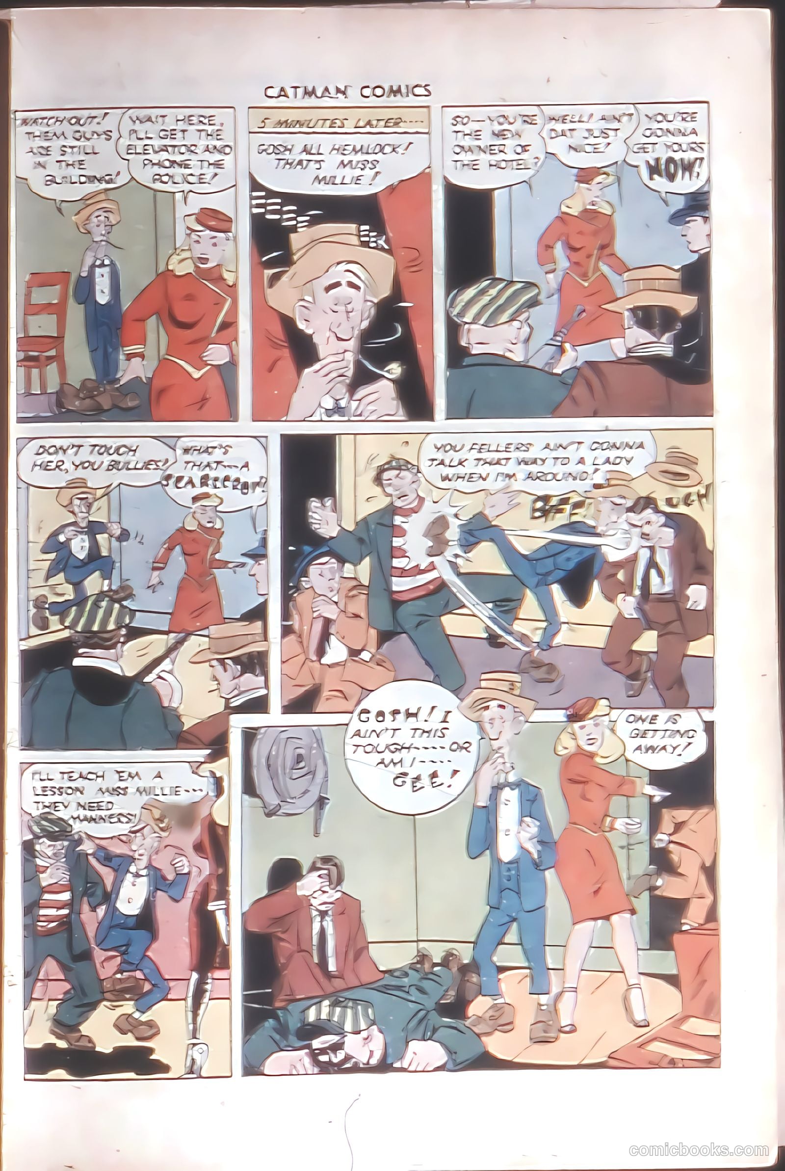 Cat-Man Comics #26 (1941) — page 30 of 53