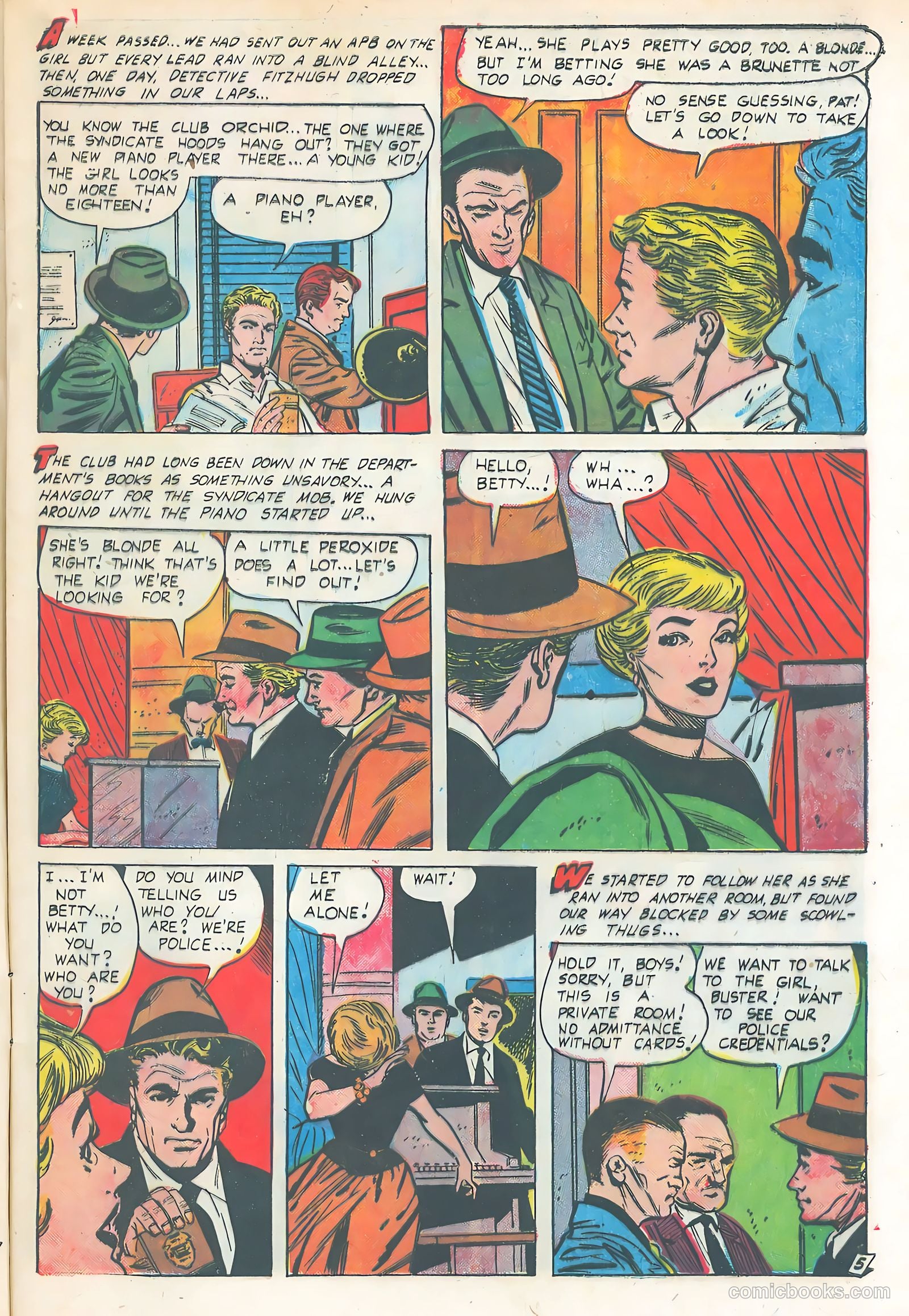 After Dark #8 (1955) — page 7 of 36