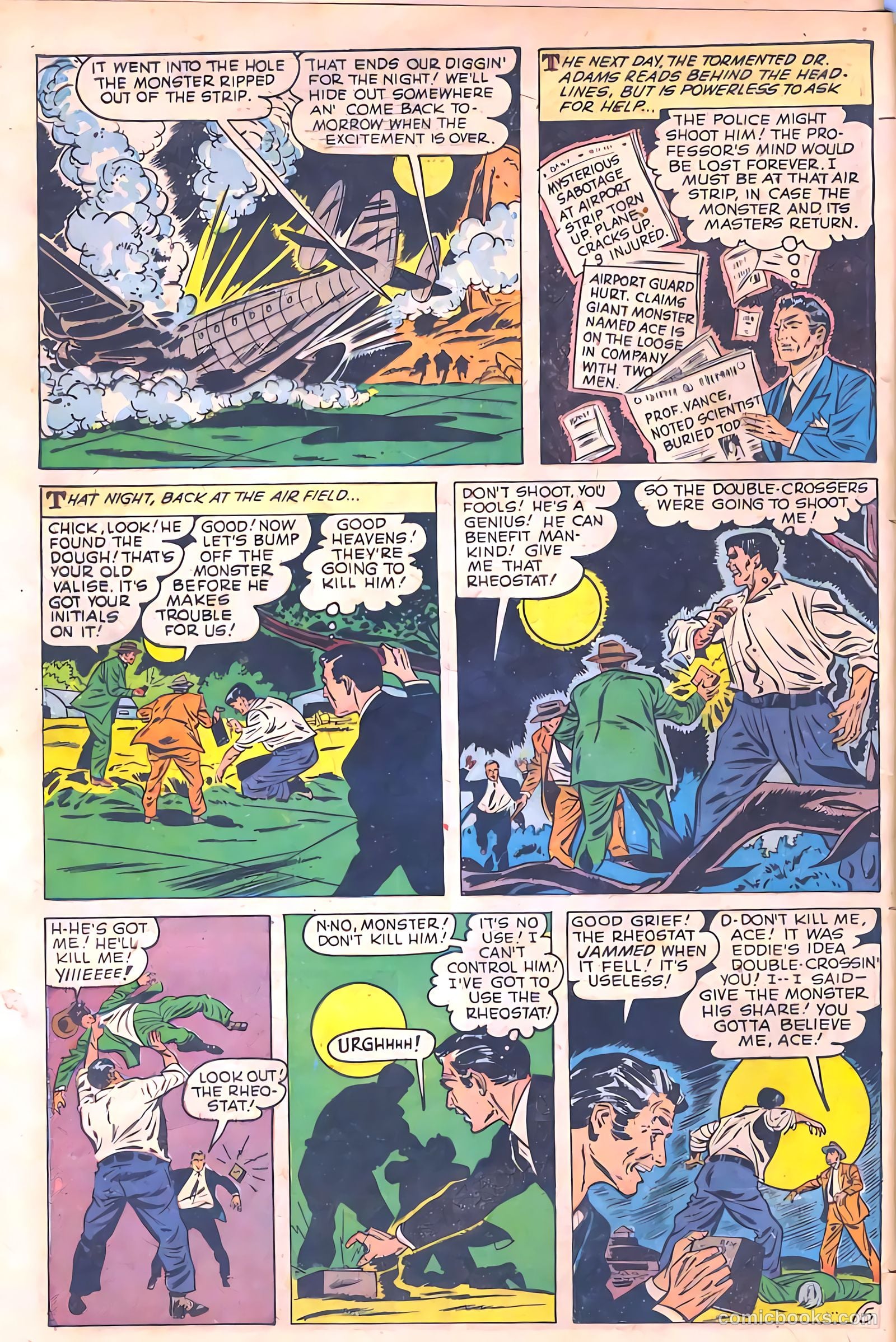 Challenge of the Unknown #6 (1950) — page 32 of 36