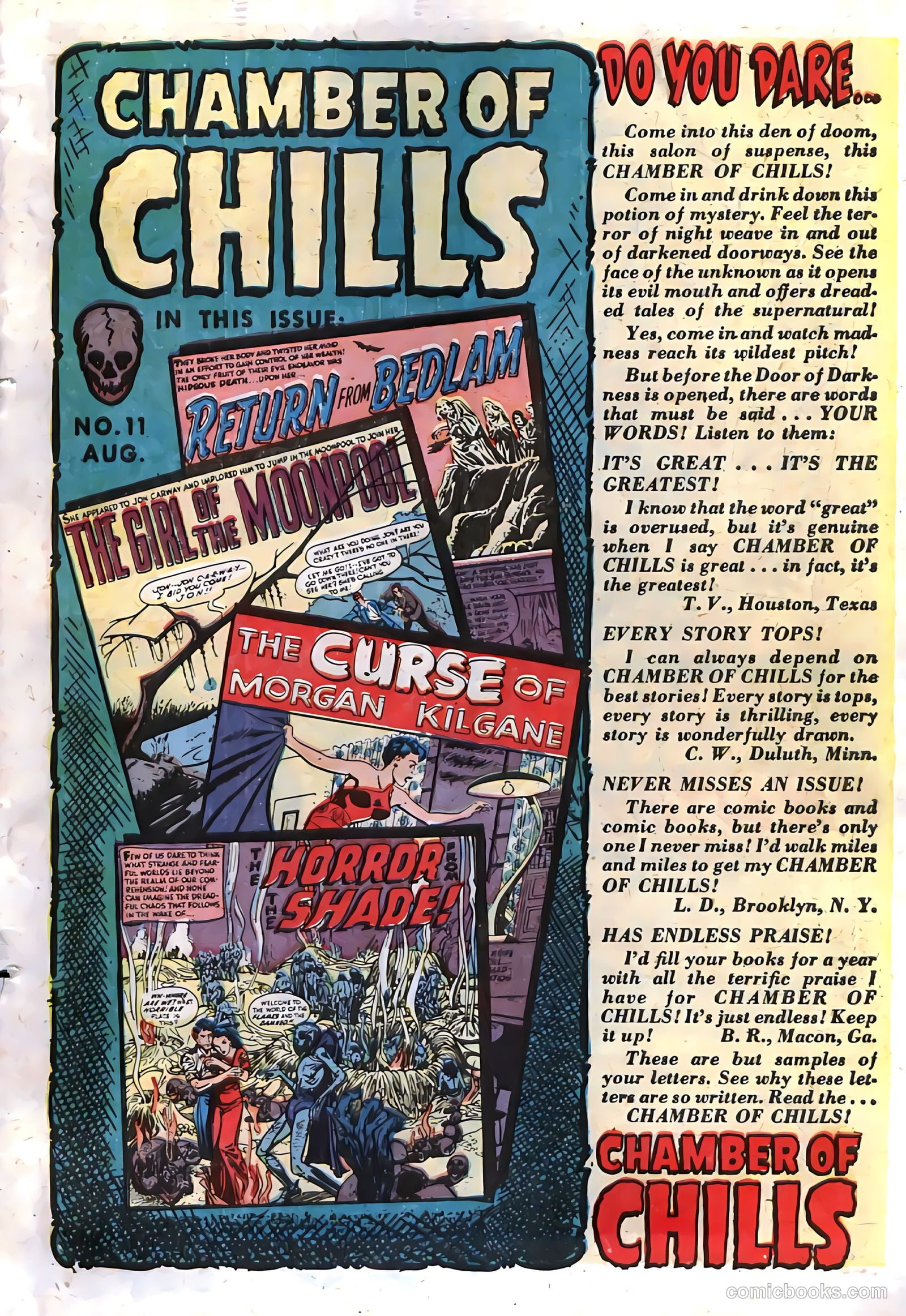 Chamber of Chills #11 (2024) — page 2 of 33