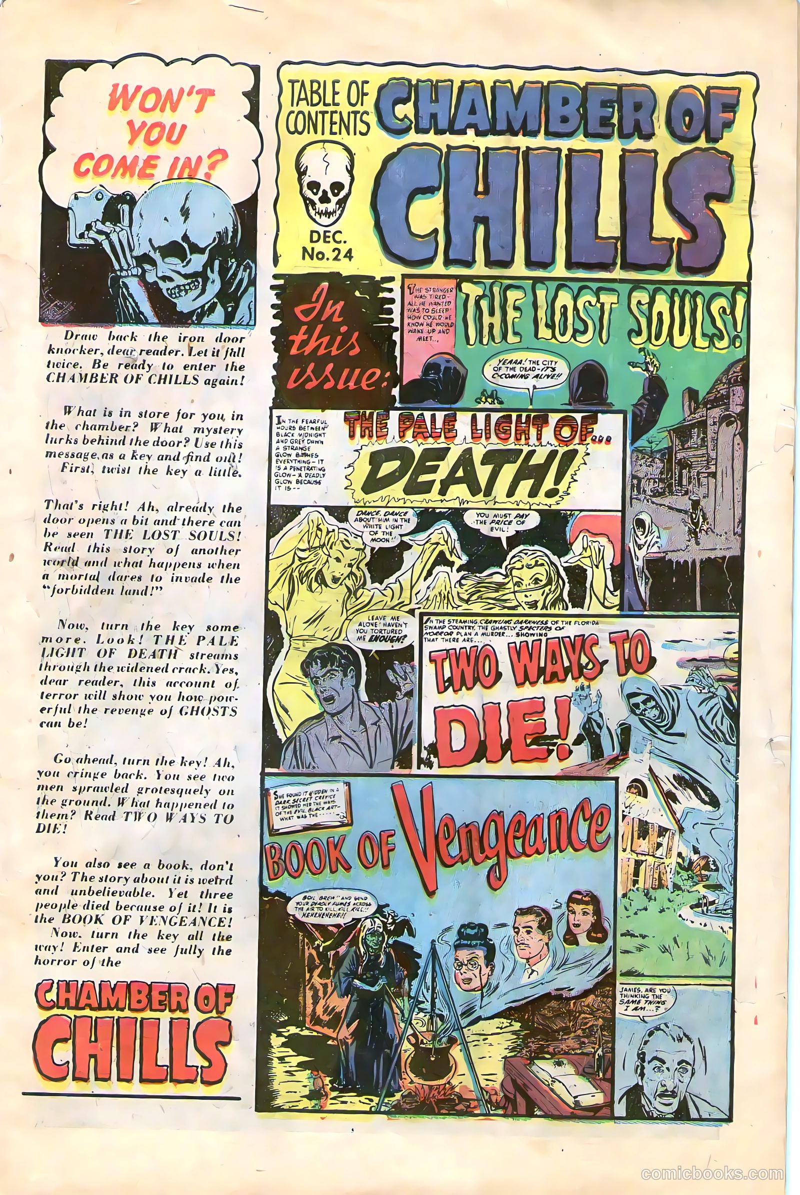 Chamber of Chills #4 (1951) — page 3 of 36