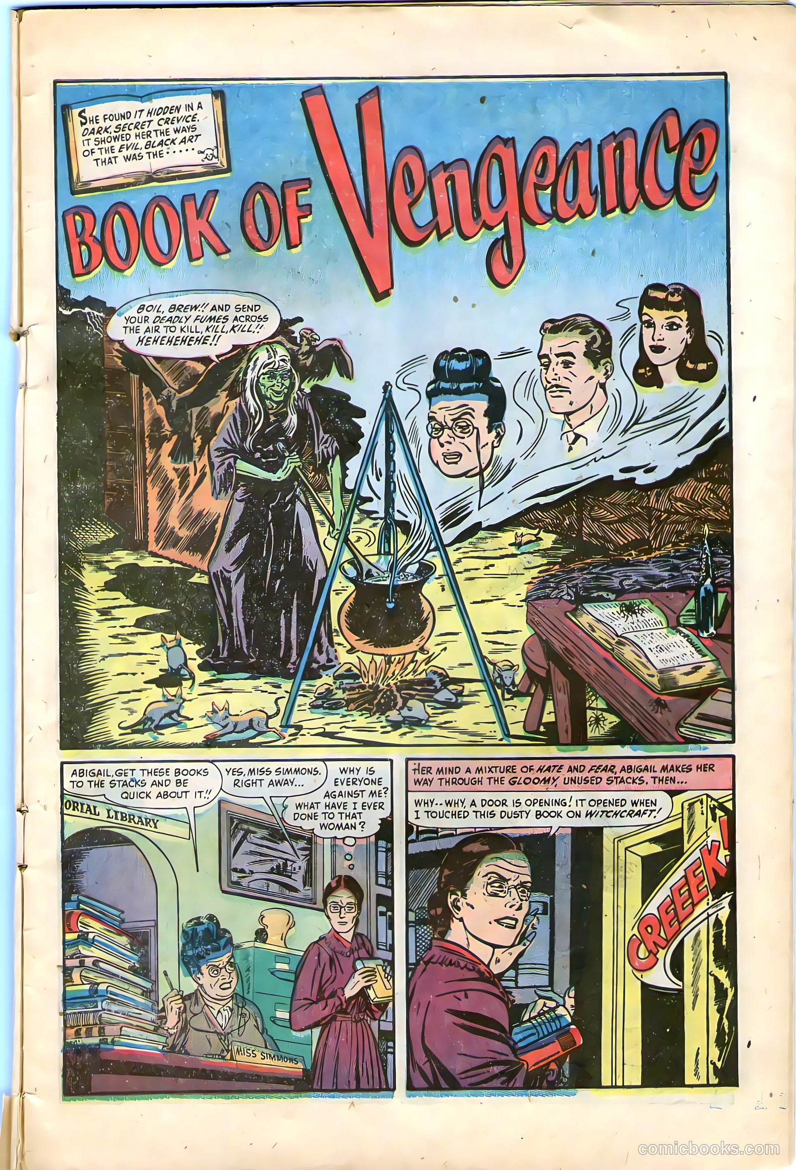 Chamber of Chills #4 (1951) — page 27 of 36