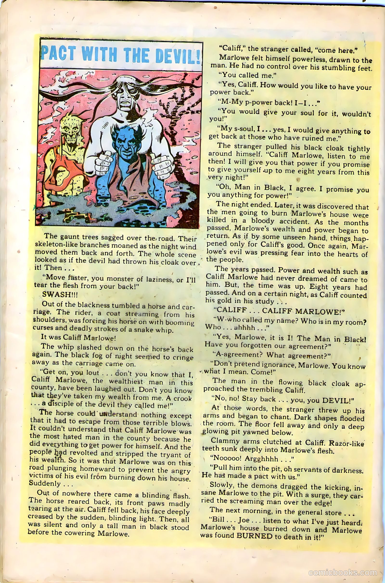 Chamber of Chills #4 (1951) — page 32 of 36