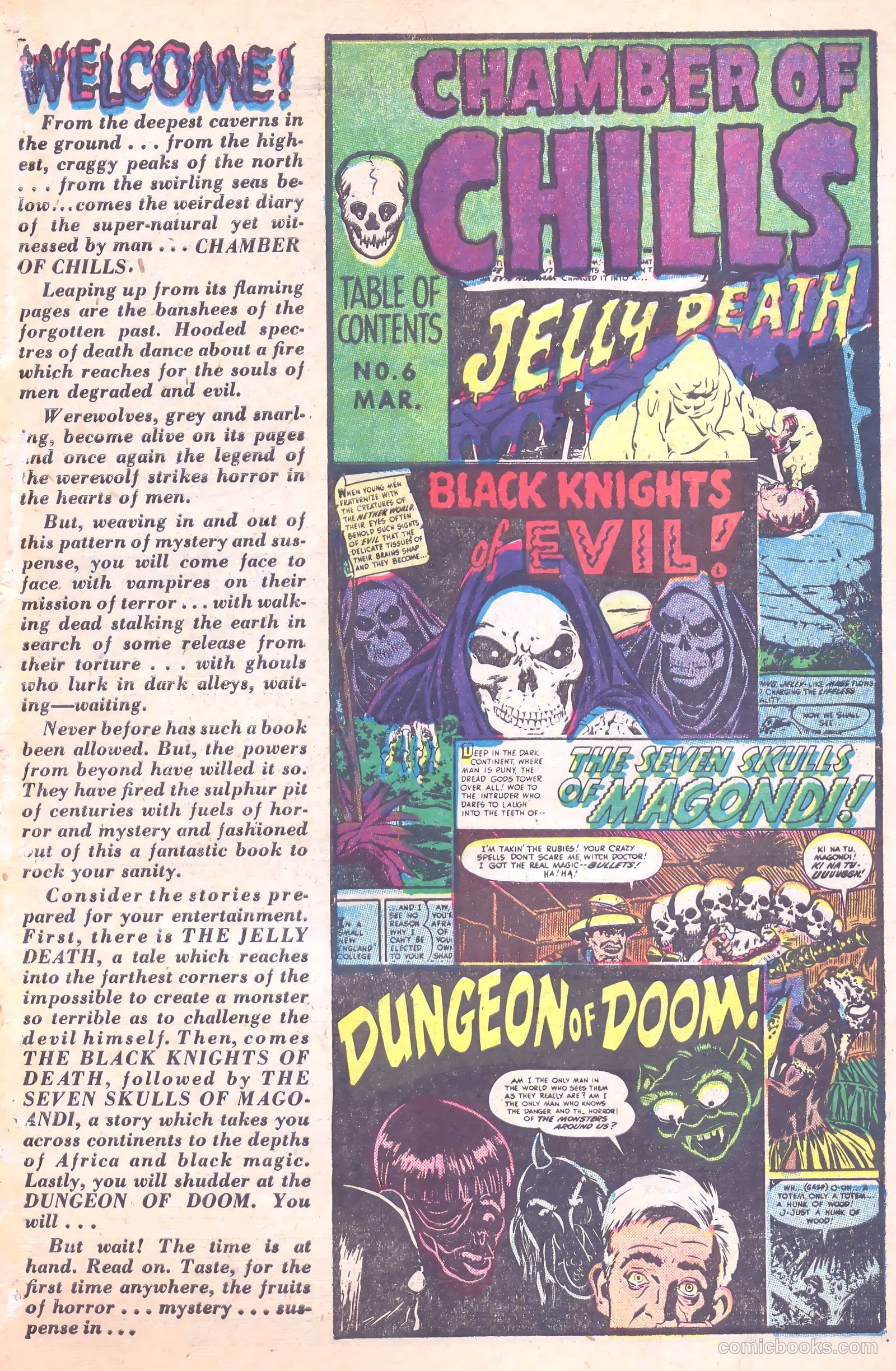 Chamber of Chills #6 (1952) — page 3 of 38