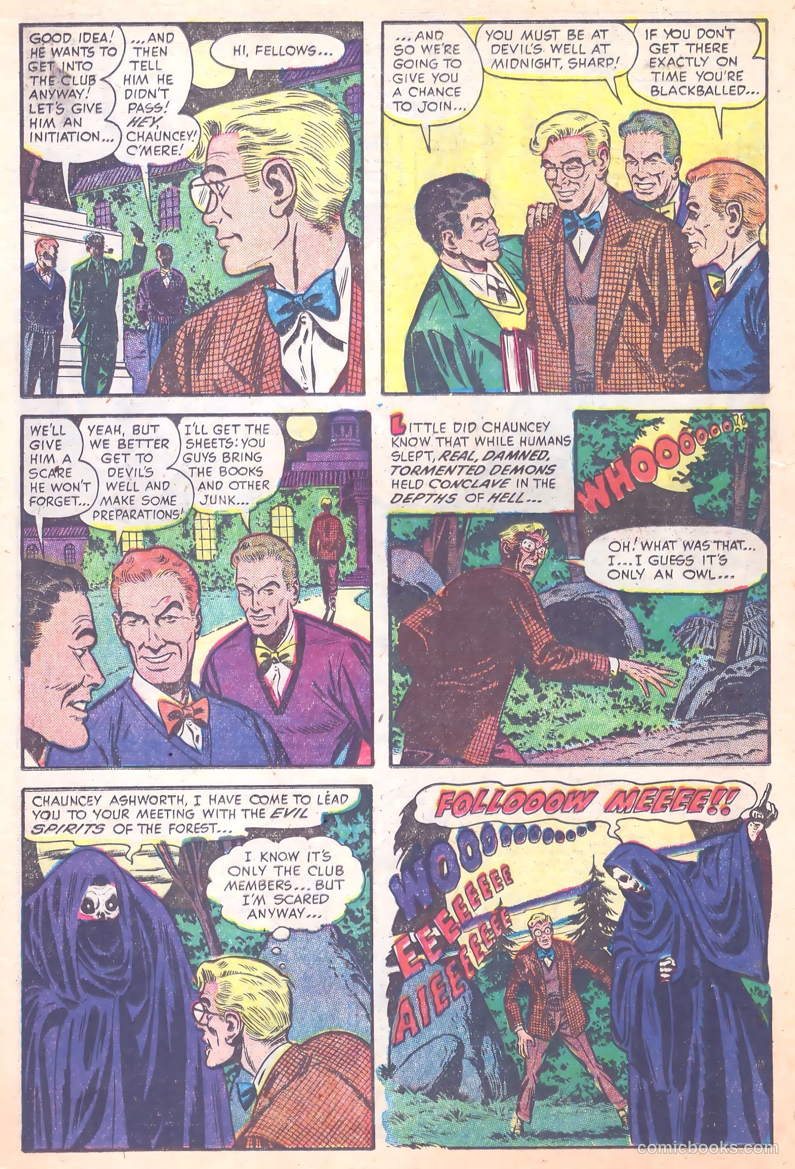 Chamber of Chills #6 (1952) — page 14 of 38
