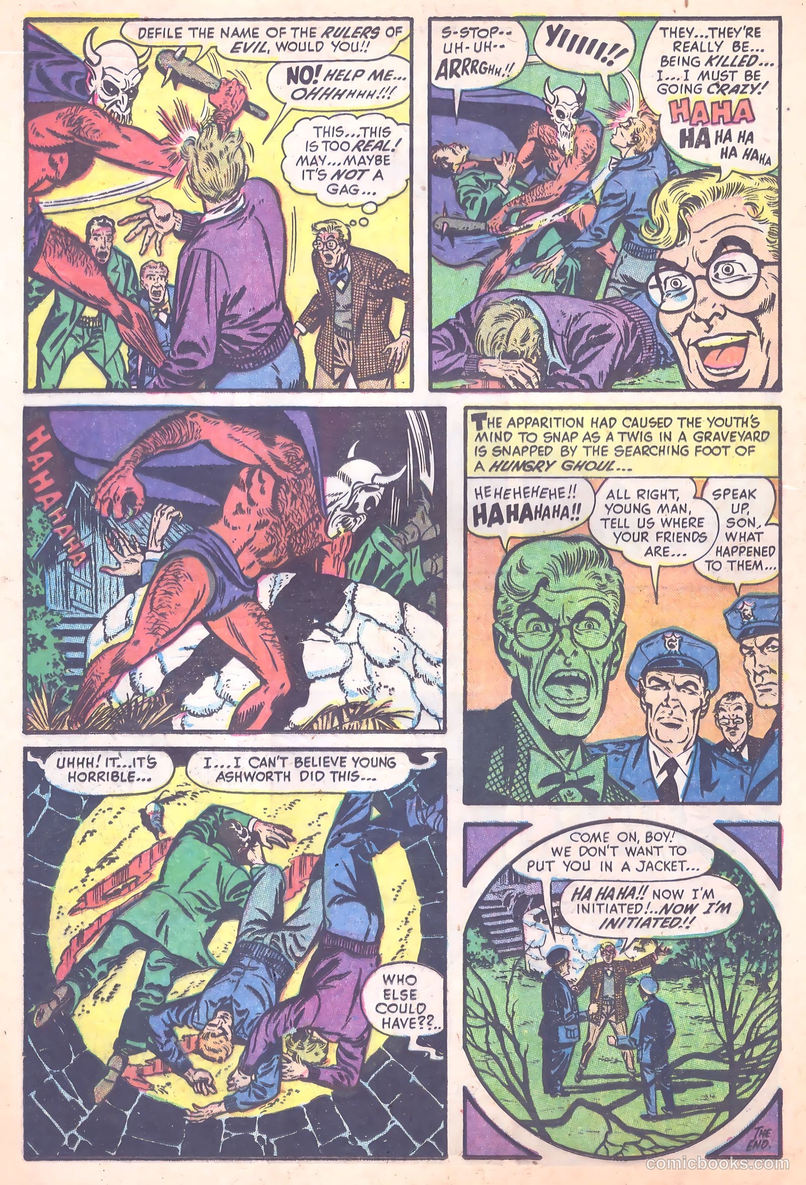 Chamber of Chills #6 (1952) — page 16 of 38