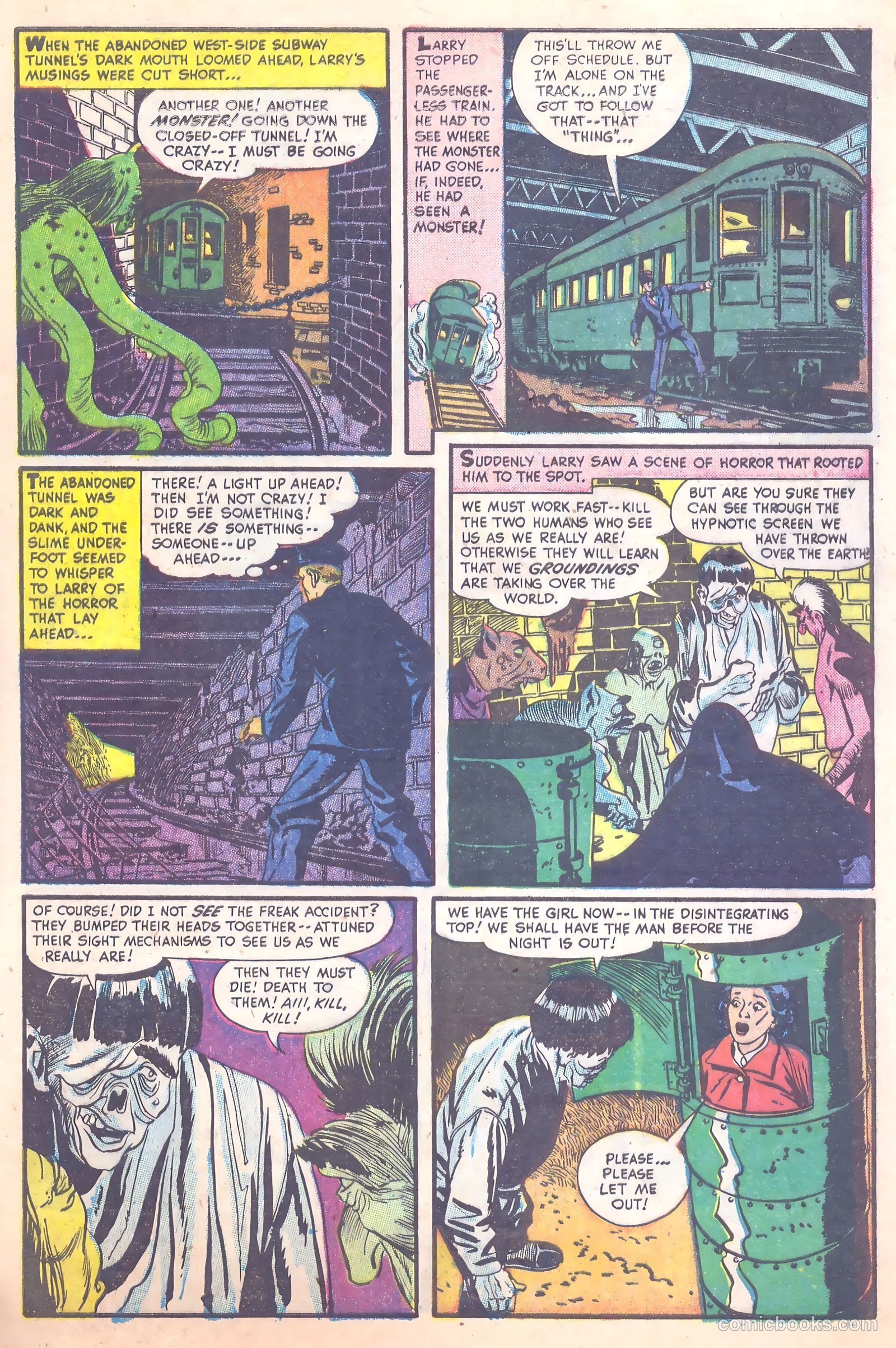 Chamber of Chills #6 (1952) — page 31 of 38