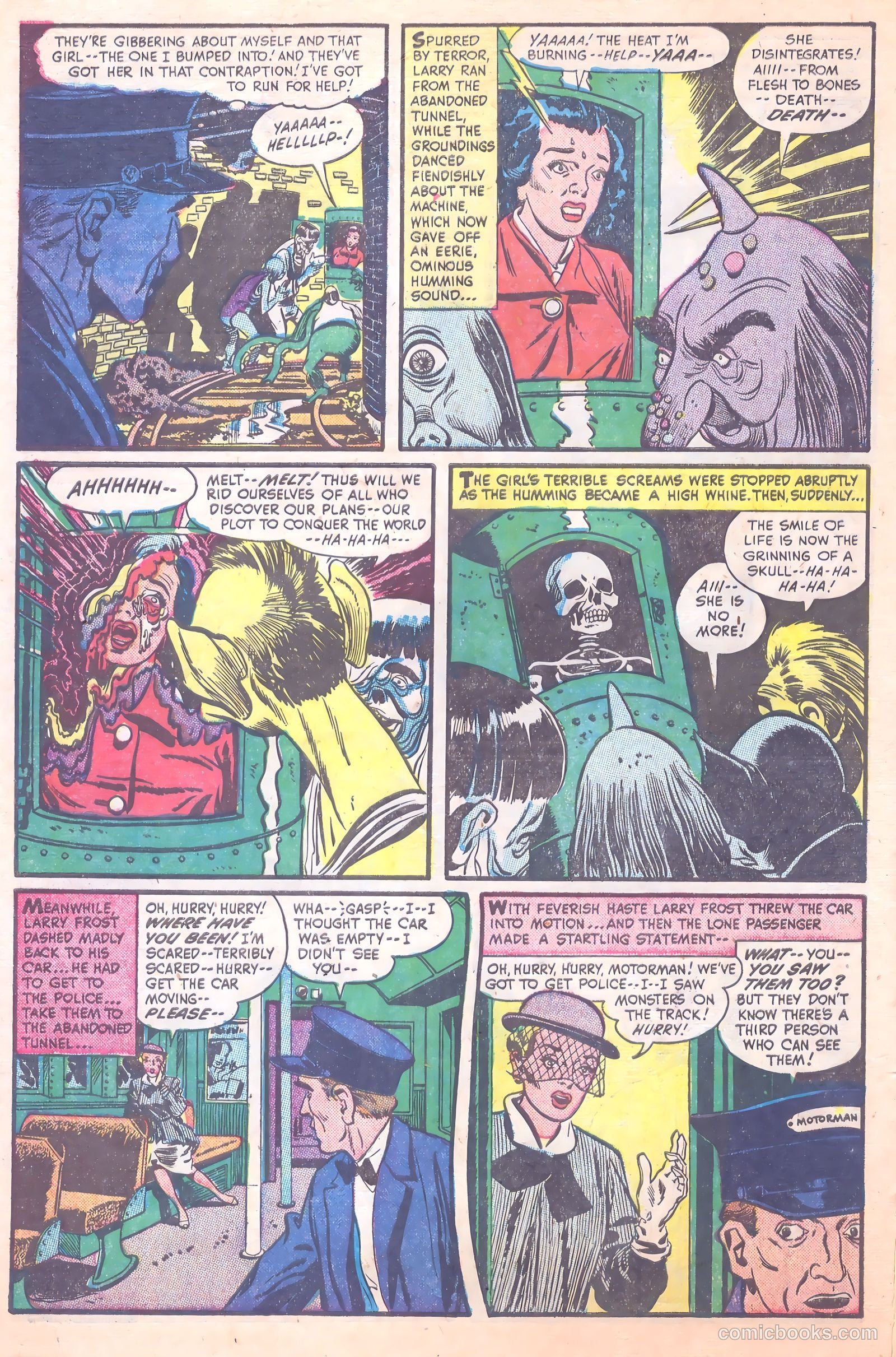 Chamber of Chills #6 (1952) — page 32 of 38