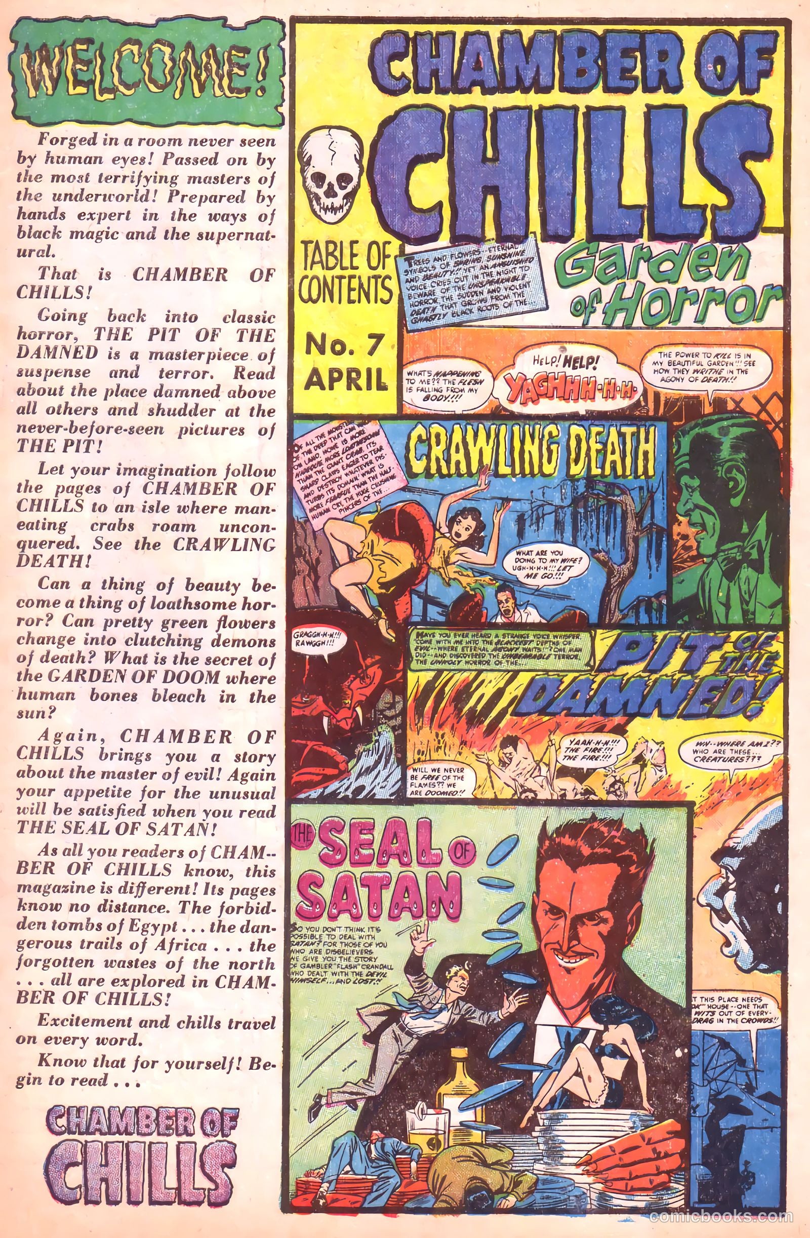 Chamber of Chills #7 (1952) — page 3 of 35