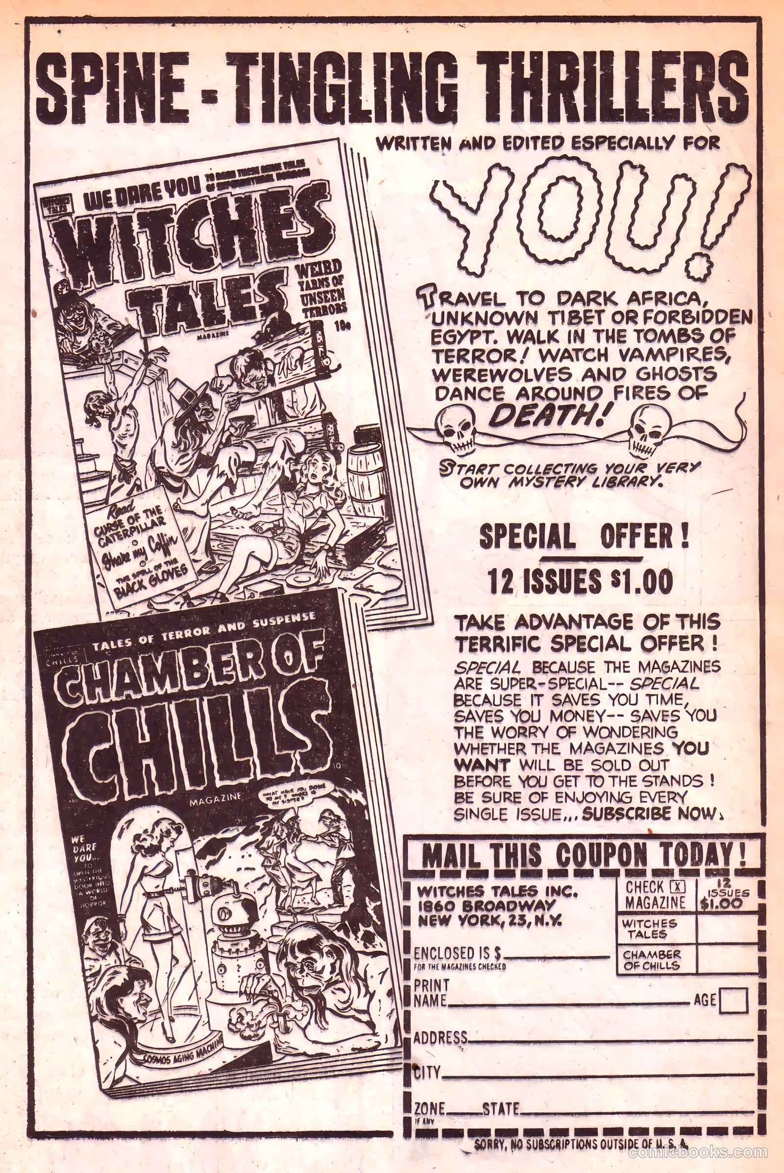 Chamber of Chills #7 (1952) — page 19 of 35