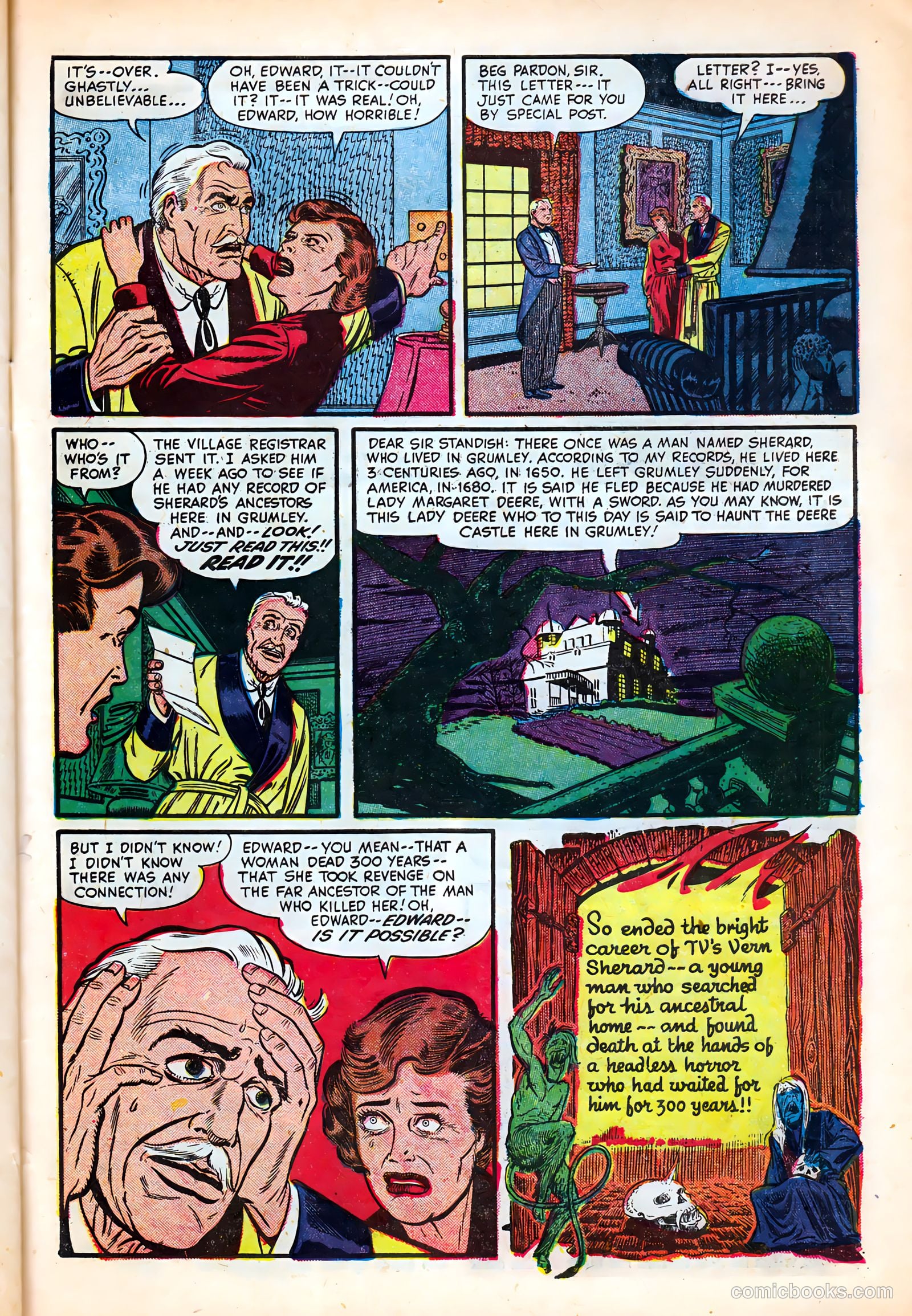Chamber of Chills #8 (1952) — page 27 of 36