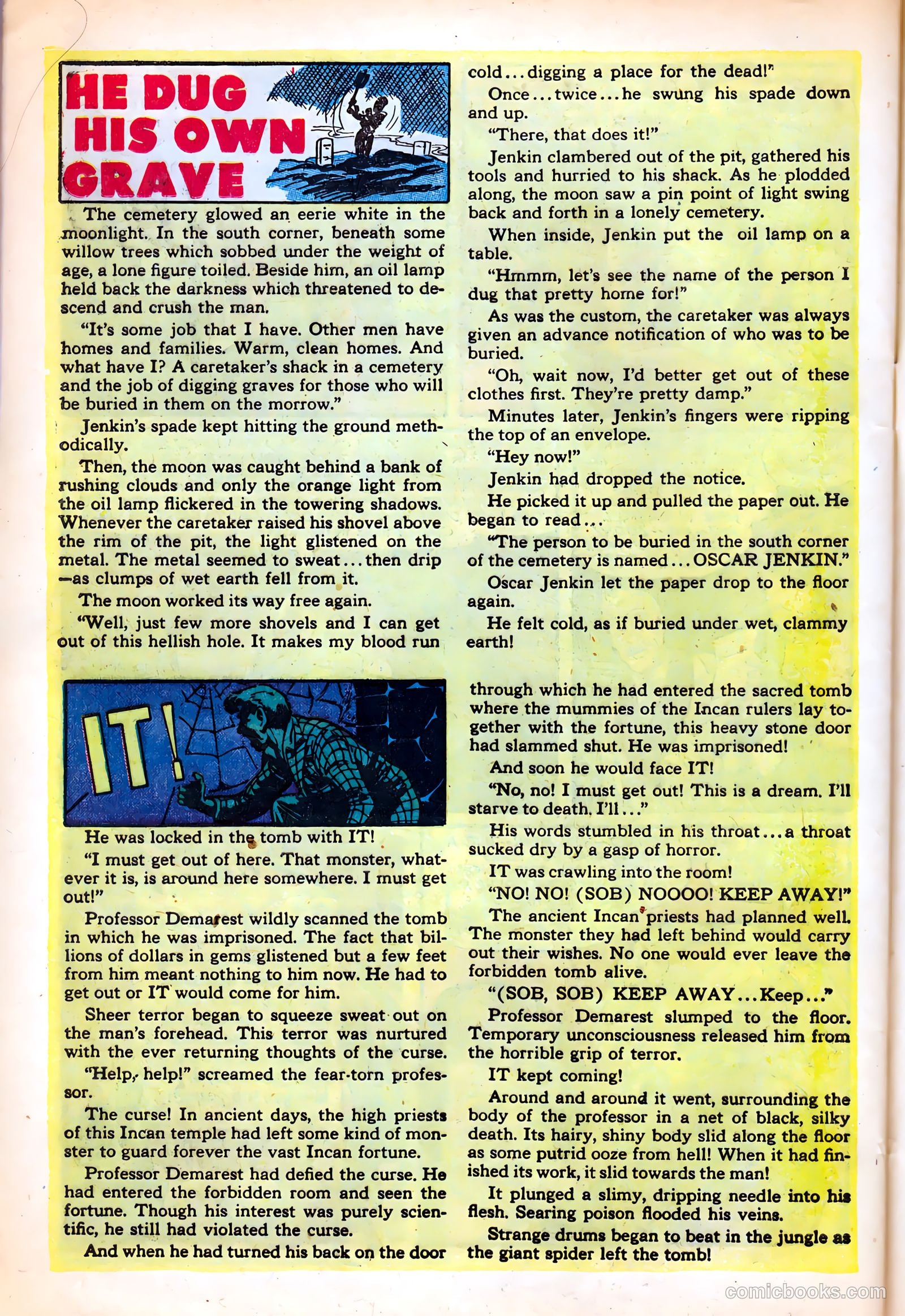 Chamber of Chills #8 (1952) — page 28 of 36
