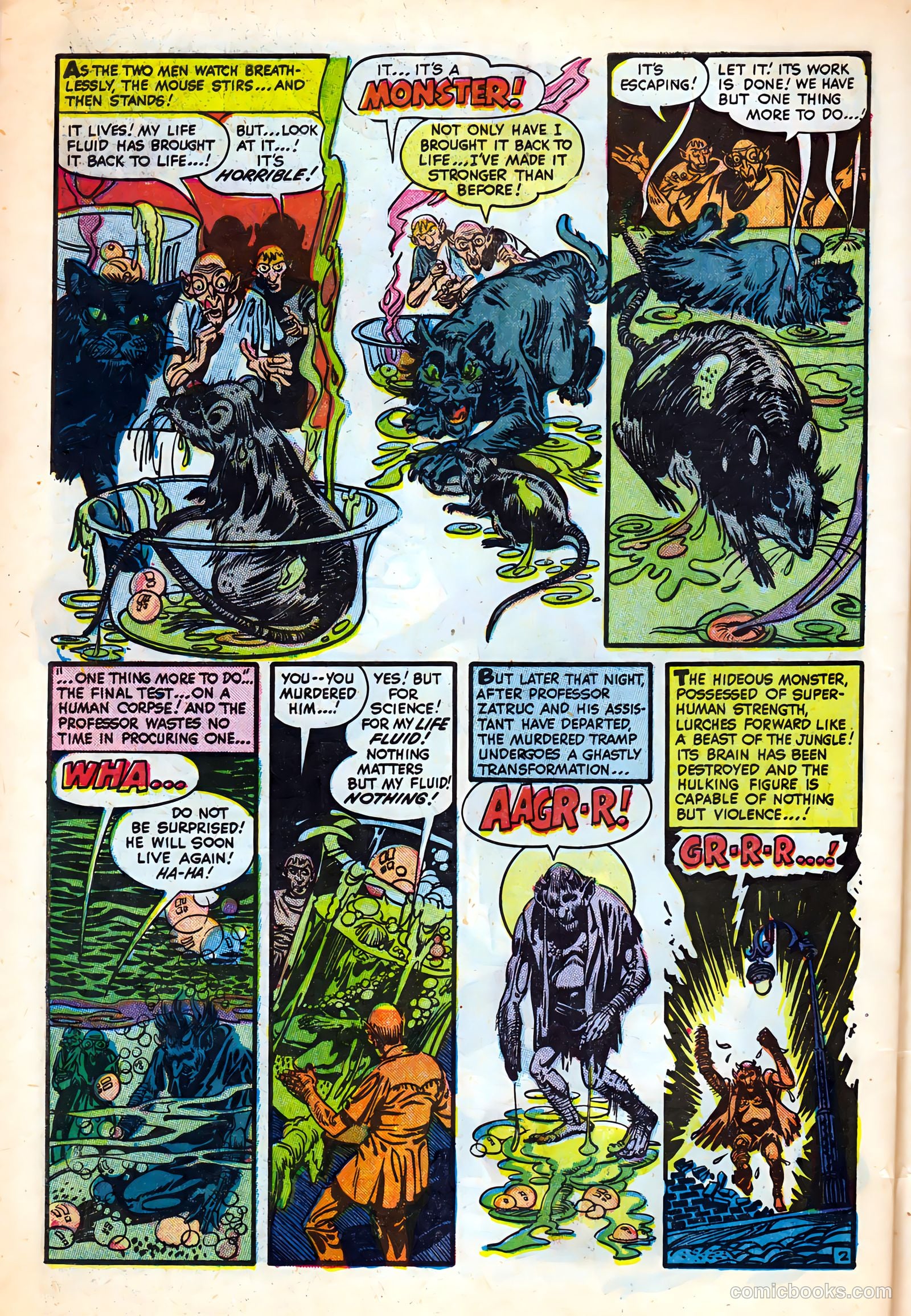 Chamber of Chills #8 (1952) — page 30 of 36