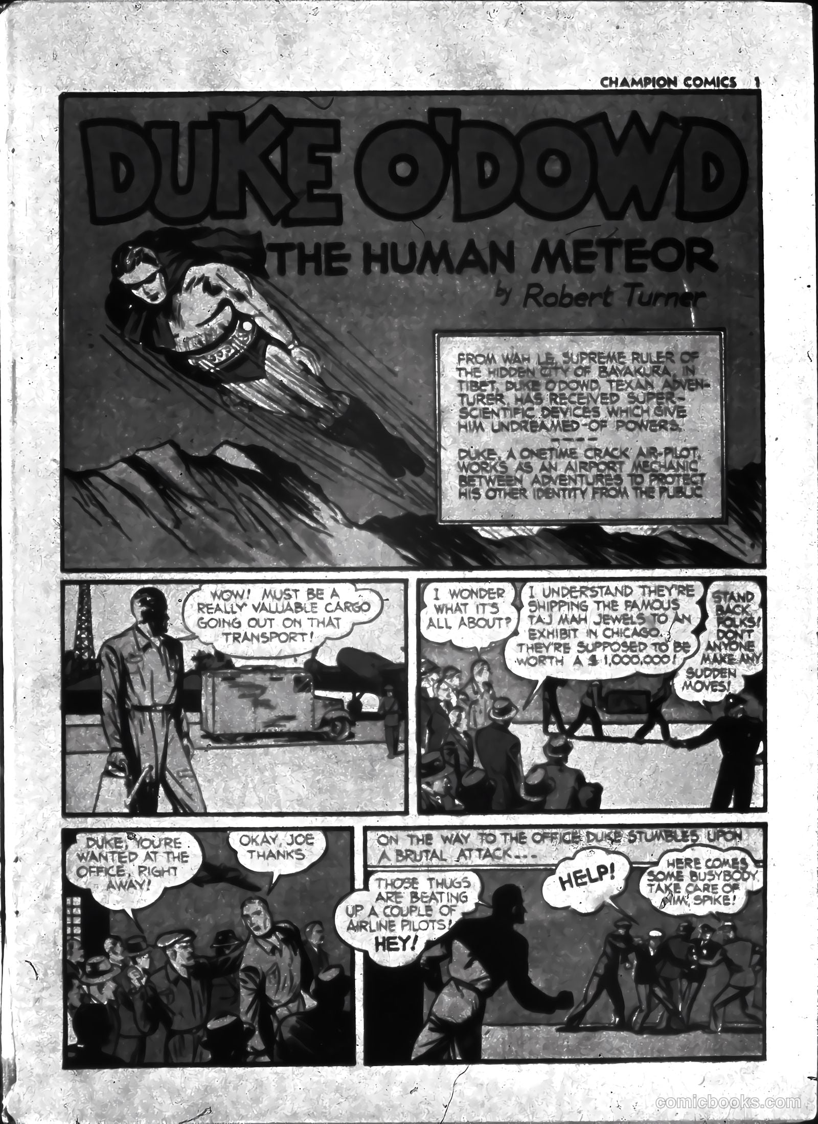 Champion Comics #10 (1940) — page 3 of 70