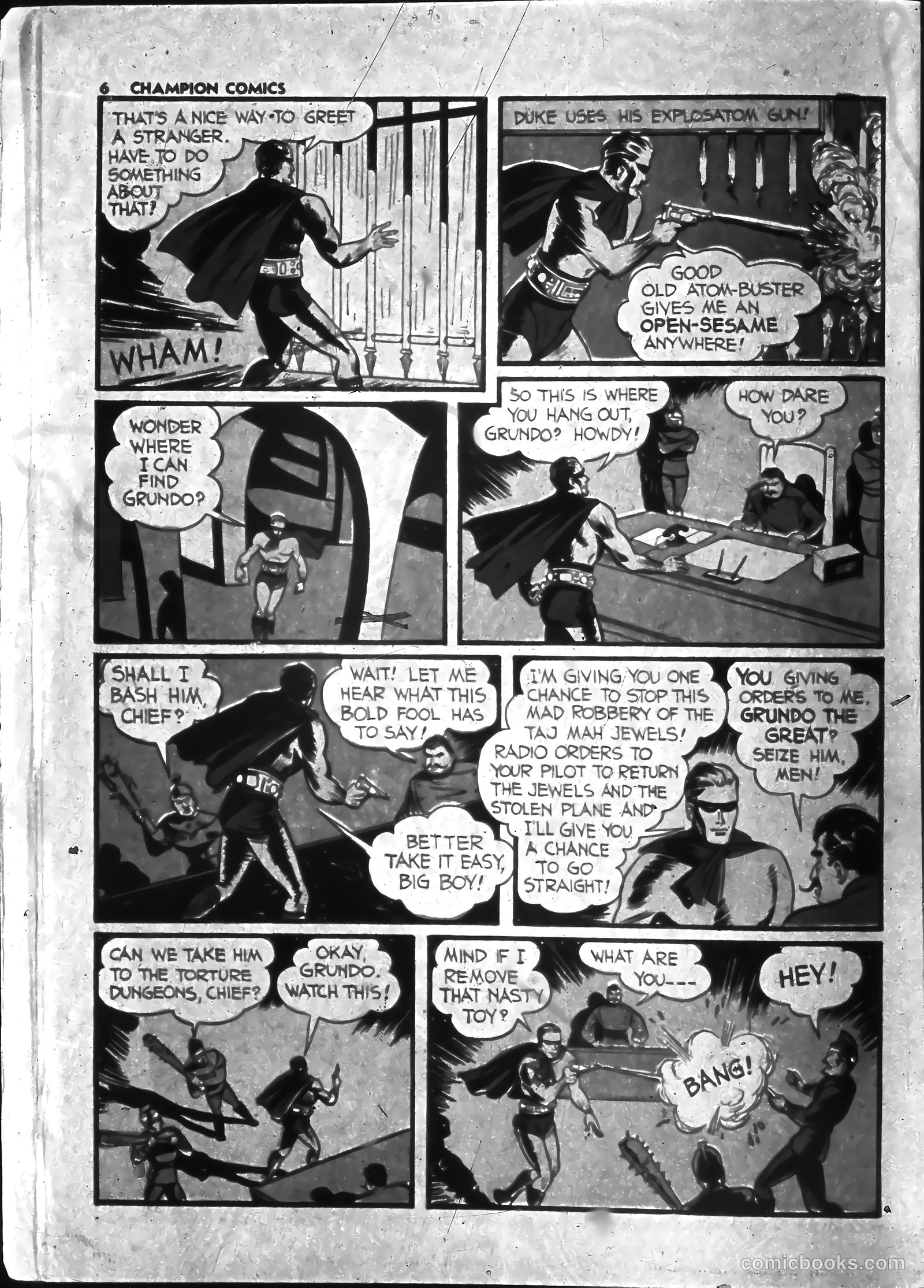 Champion Comics #10 (1940) — page 8 of 70