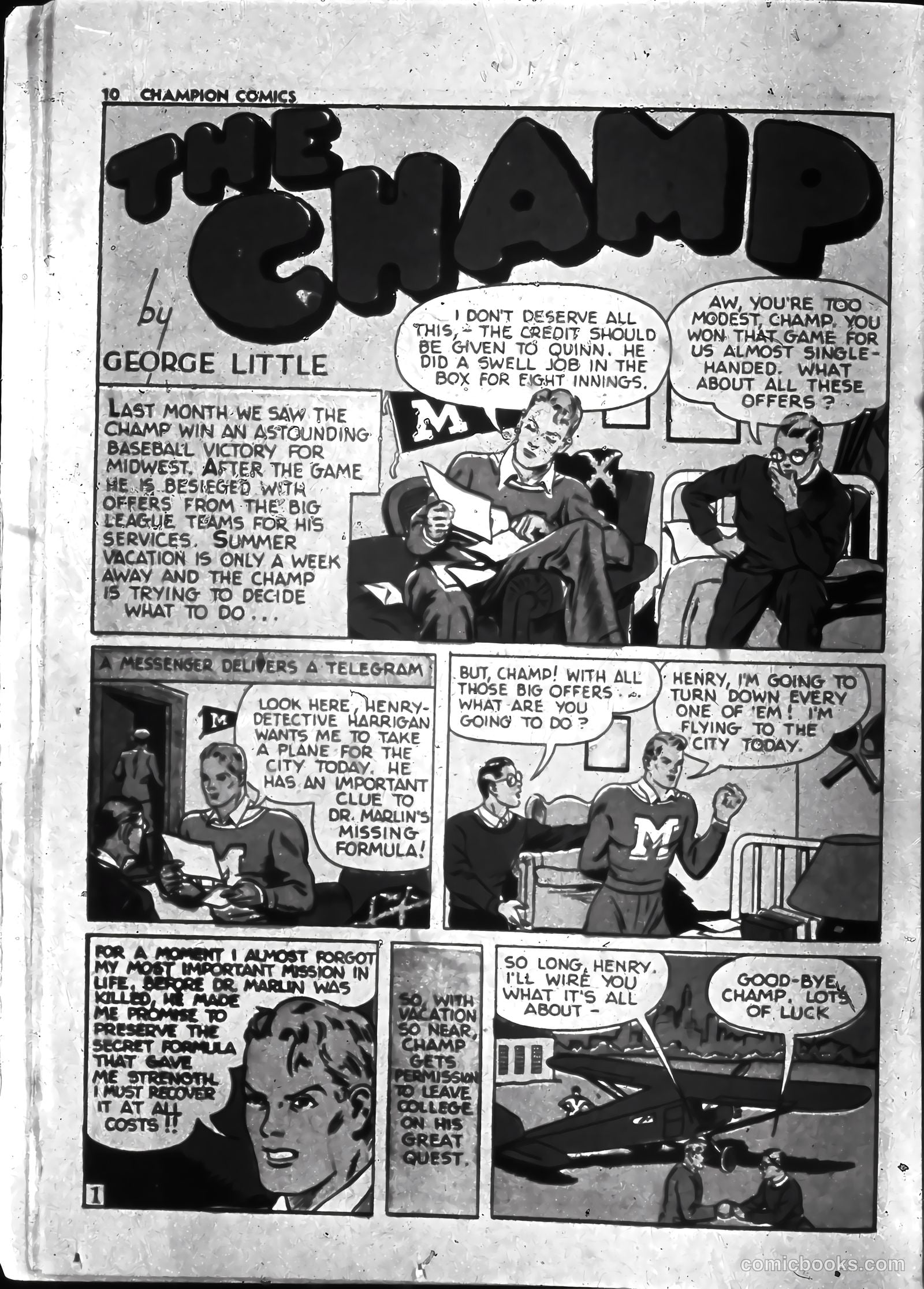 Champion Comics #10 (1940) — page 12 of 70