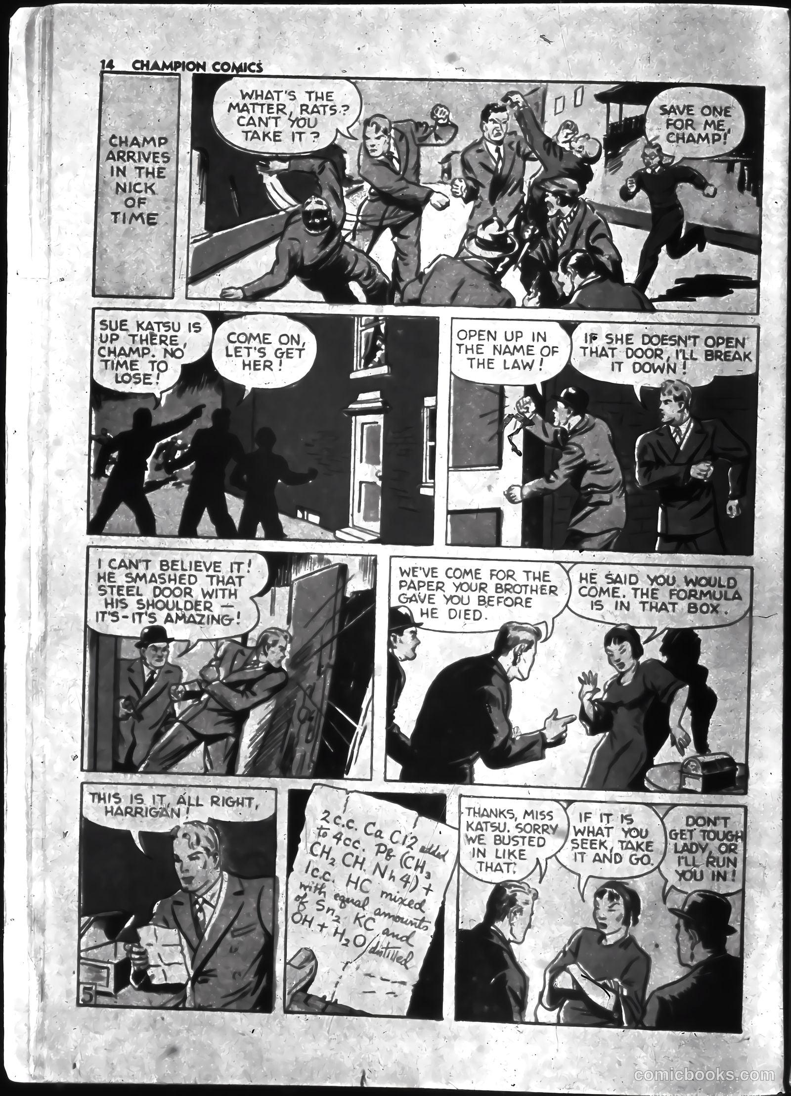 Champion Comics #10 (1940) — page 16 of 70