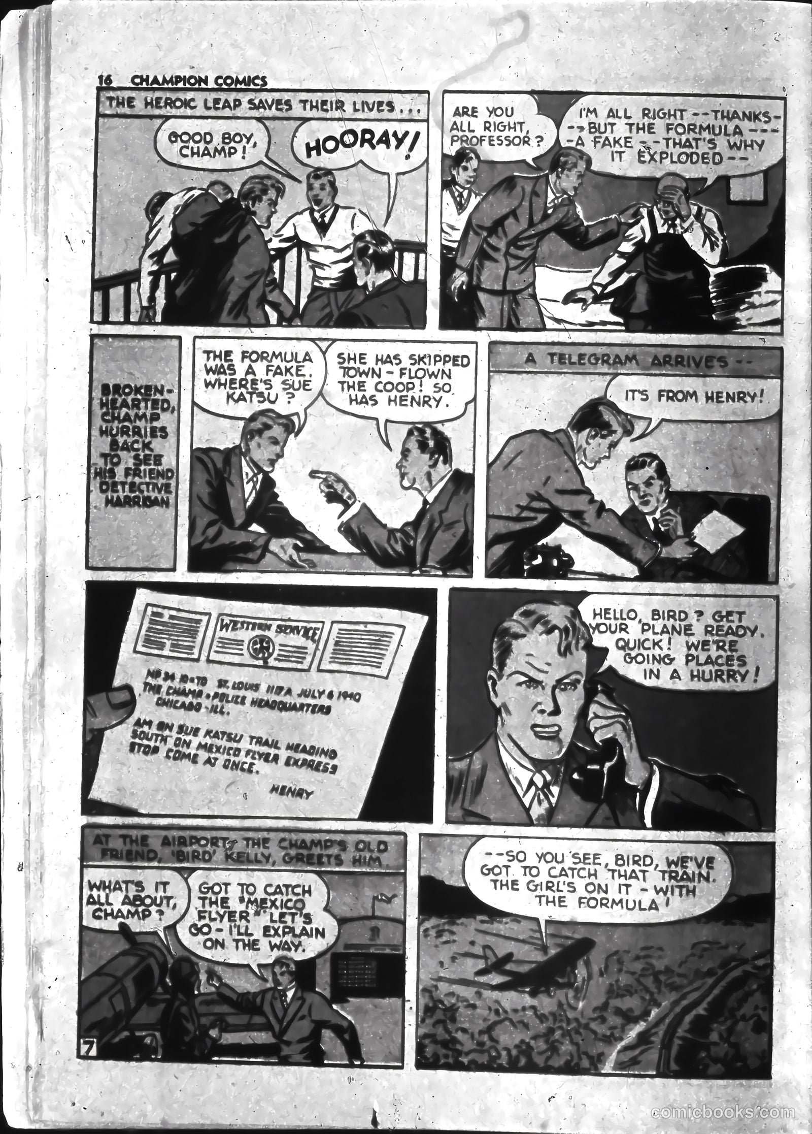 Champion Comics #10 (1940) — page 18 of 70