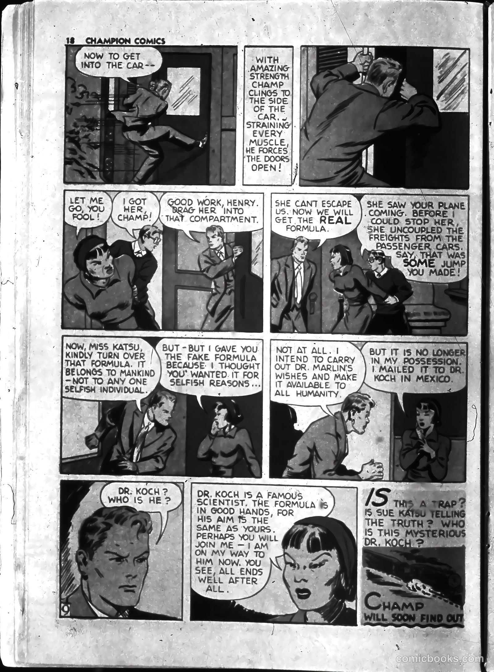 Champion Comics #10 (1940) — page 20 of 70